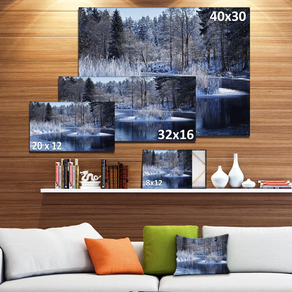 Designart 16-in H x 32-in W Landscape Print on Canvas at Lowes.com