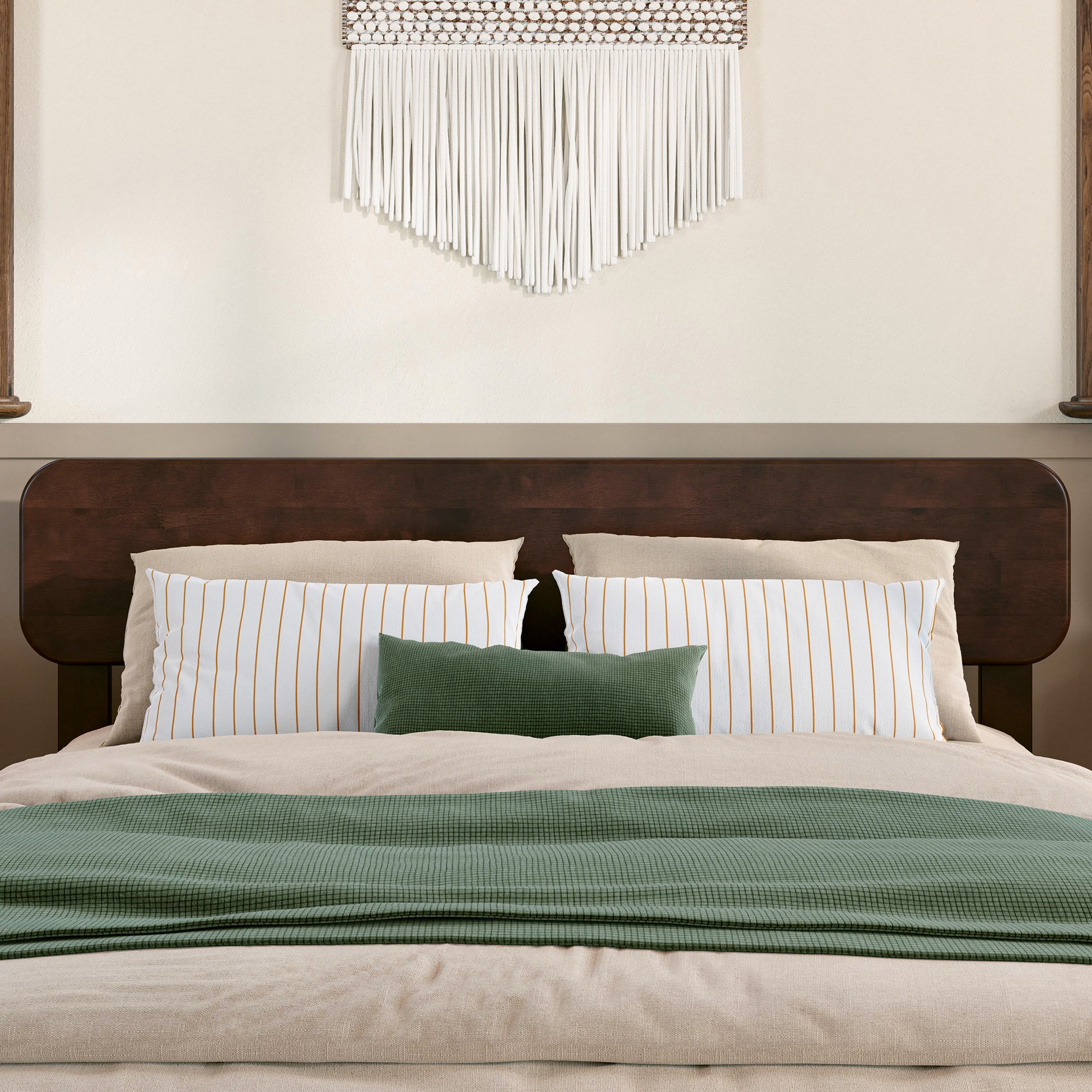 AFI AR296834 Florence Walnut Full Headboard