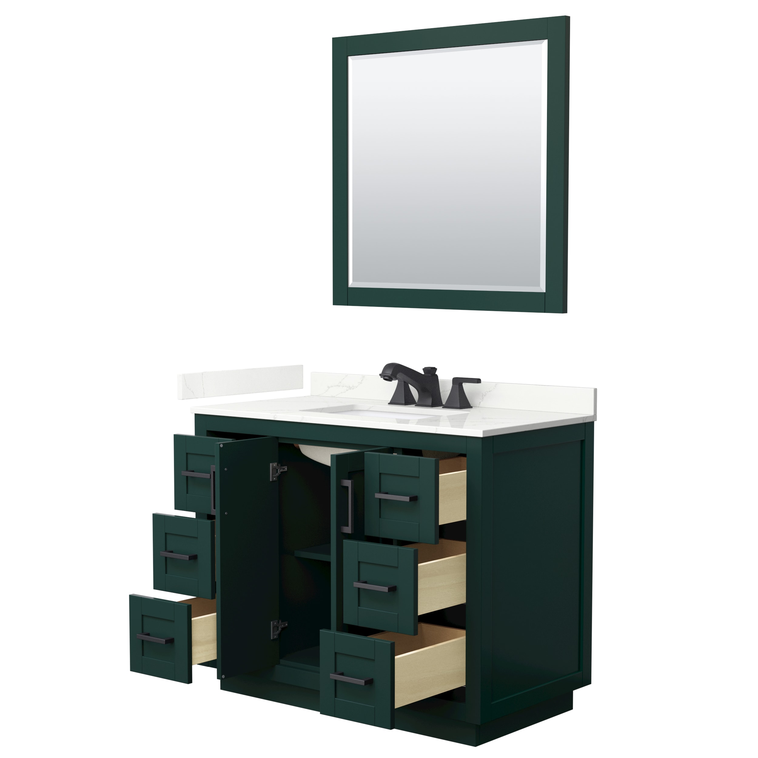 Wyndham Collection WCF292942SGKGTUS3M34 Bath-Vanity-Combo - View #3