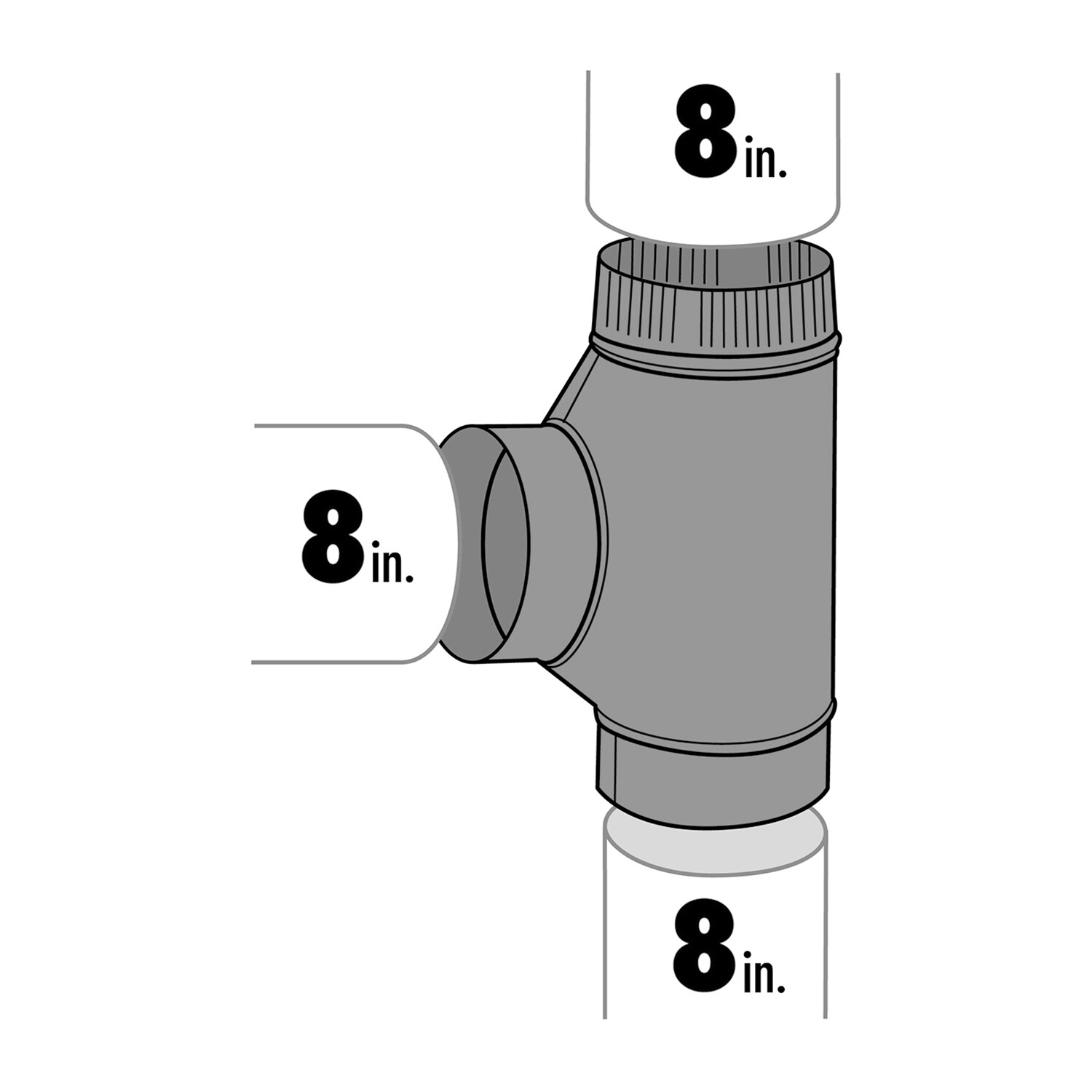 IMPERIAL GVL0051-A Duct-Boots - View #5