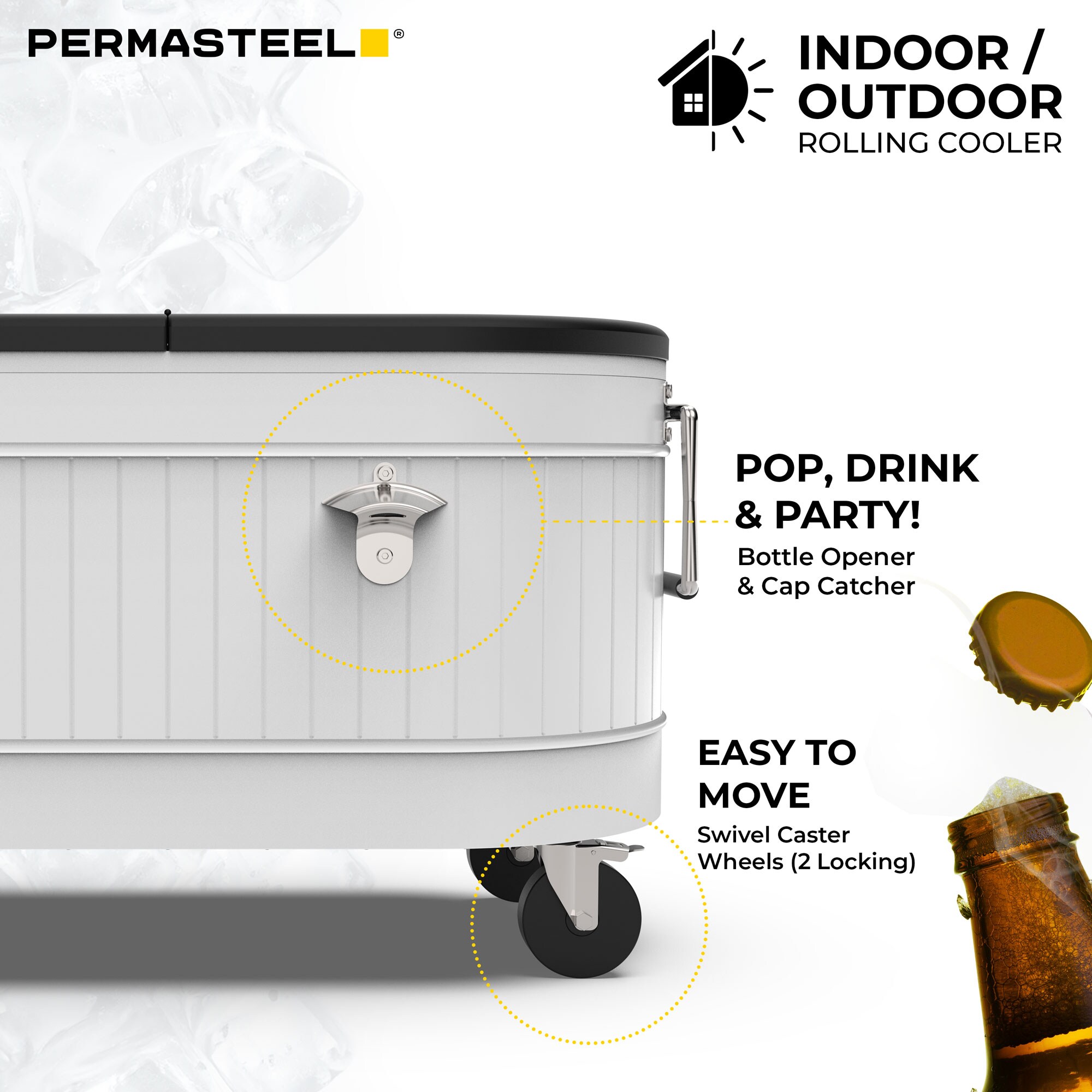 Permasteel PS-214-WT Beverage-Coolers - View #5