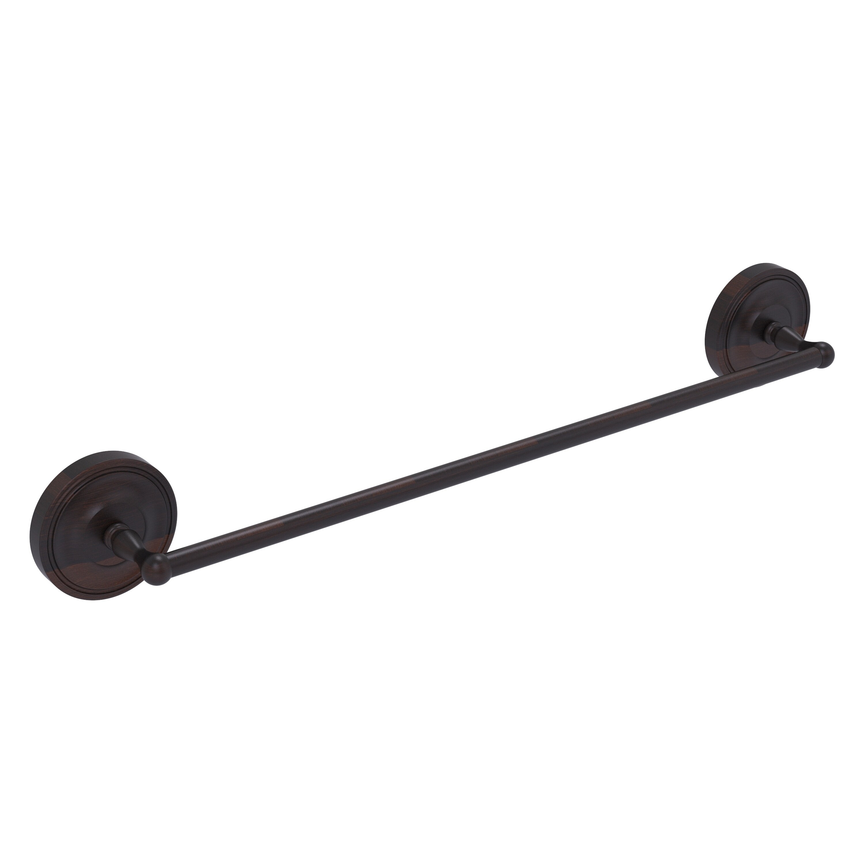 Allied Brass R-31/18-VB Regal 18-in Venetian Bronze Wall mount Single Towel Bar