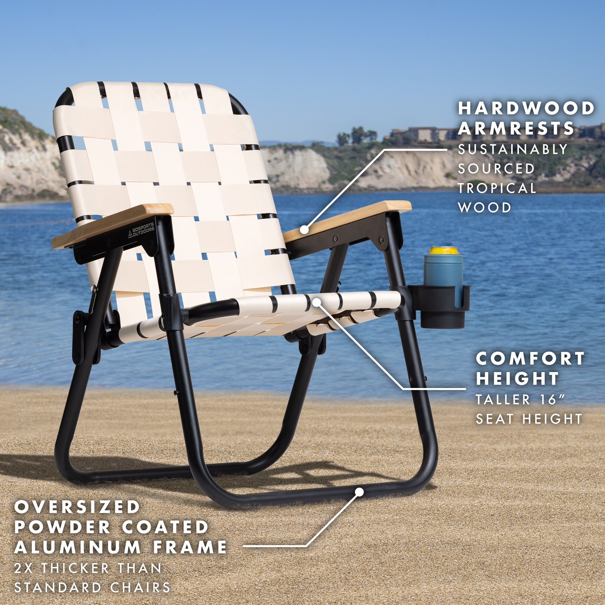 GoSports 810151121567 Beach-Camping-Chairs - View #2