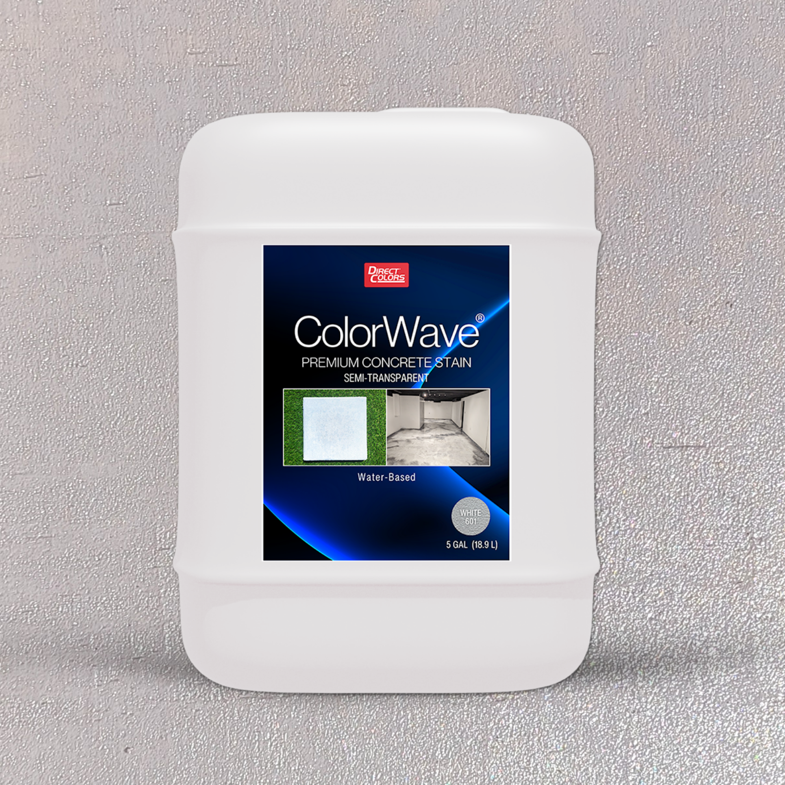 Direct Colors DC-CLW-610-5GAL ColorWave Persimmon Water-based Ready-to-use Concrete stain ( 5-gallon )