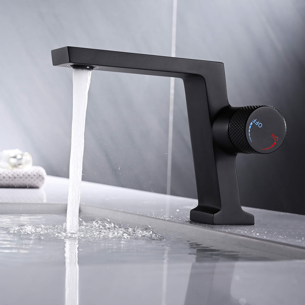 WELLFOR WB-1001-MB Lavatory-Faucets - View #5