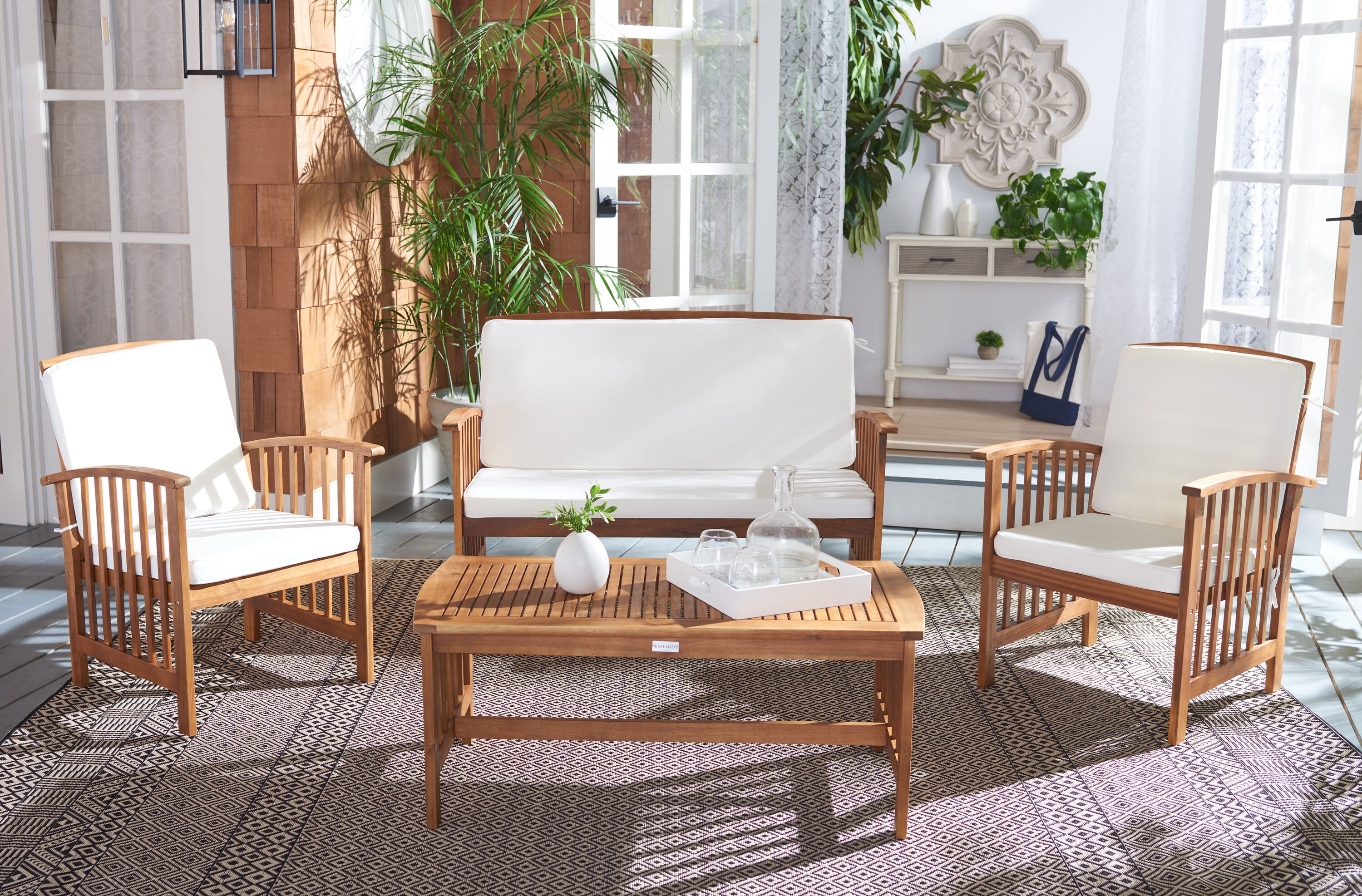 Safavieh PAT7007A Patio-Conversation-Sets - View #8