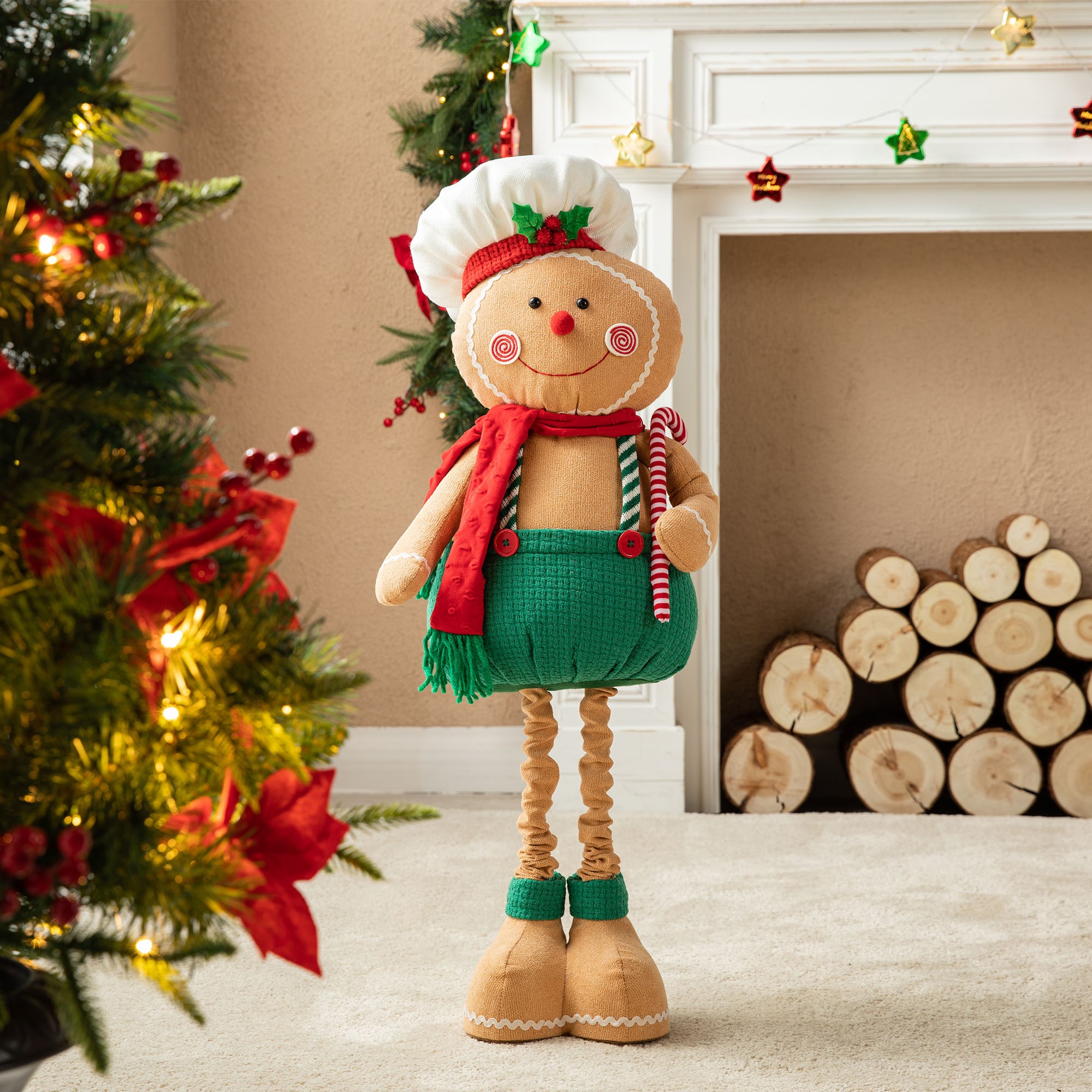 Glitzhome 2040100003 Table-Christmas-Decorations - View #7