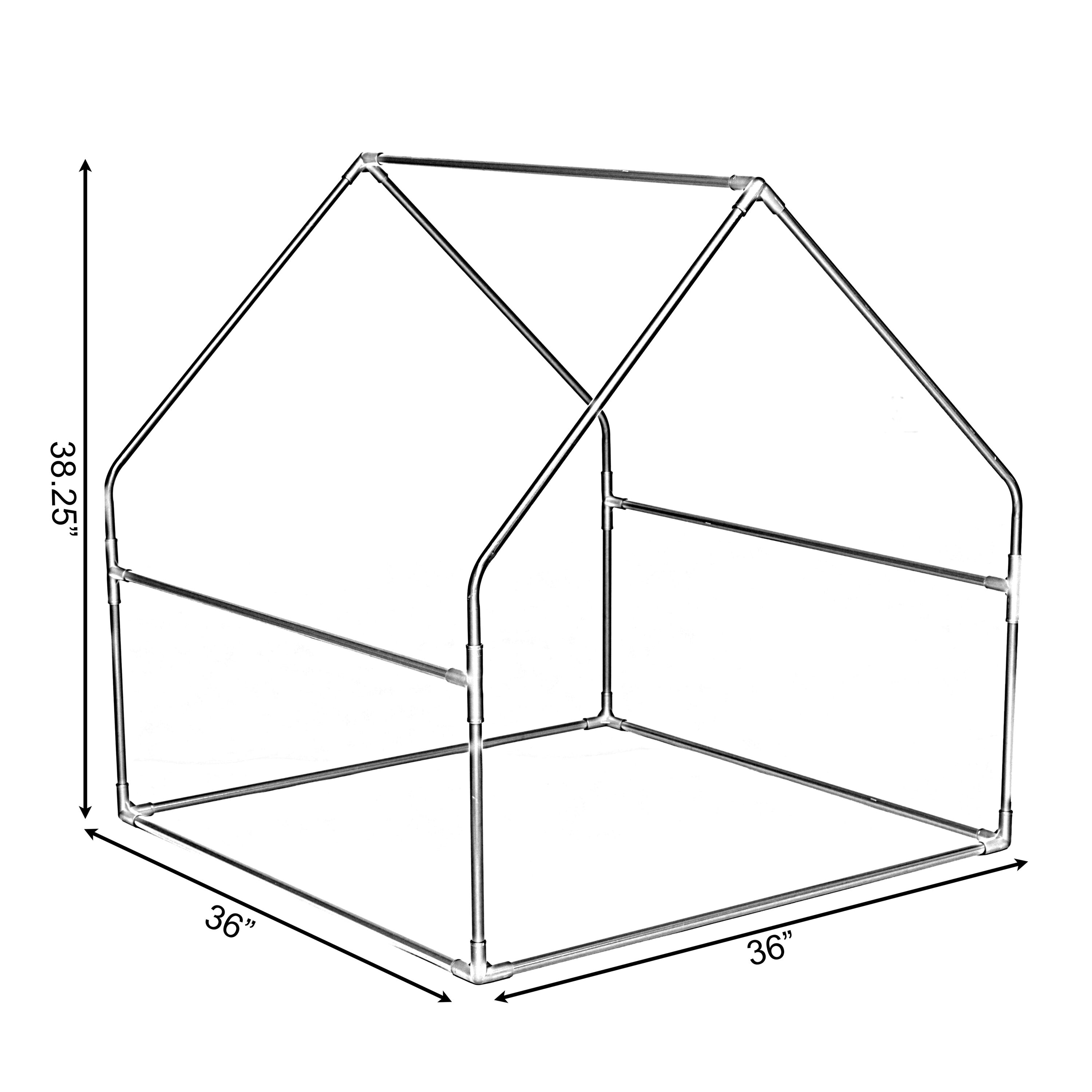 Gardenised QI004029.S greenhouses - View #3