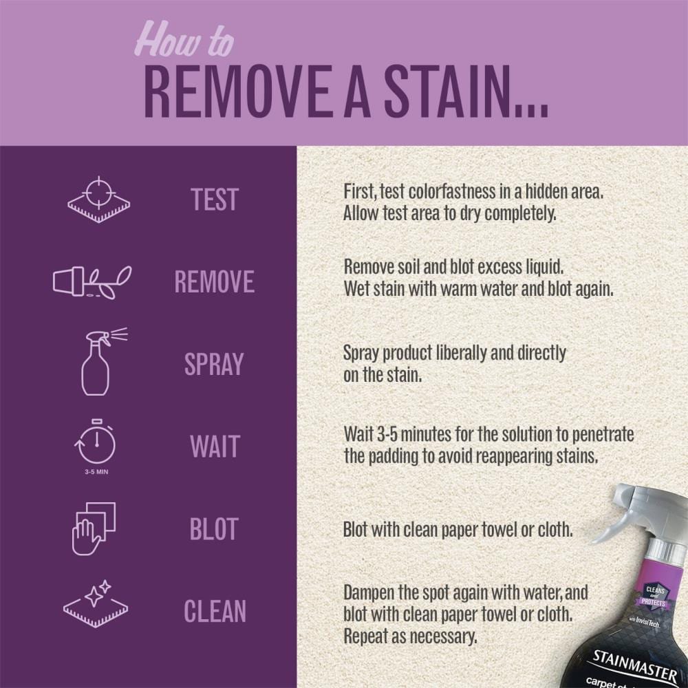 STAINMASTER Spray Stain Remover 28 Ounce in the Deodorizers & Stain ...