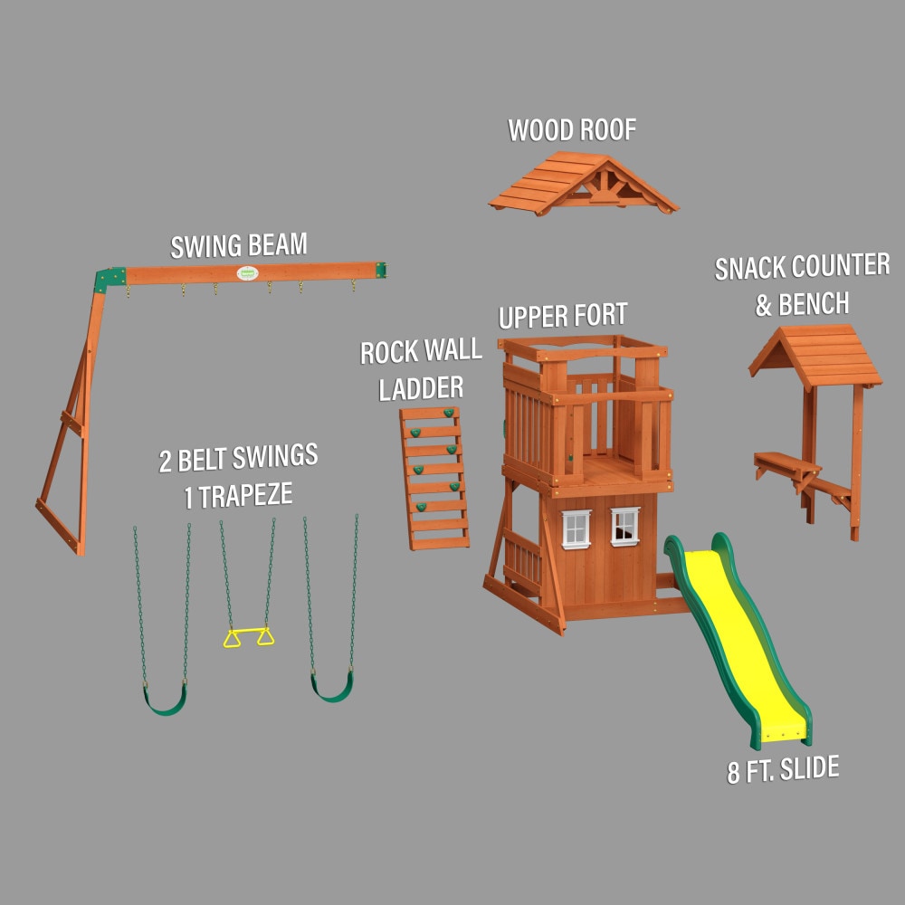 Backyard Discovery 55010COM Wood-Playset-Kits - View #8