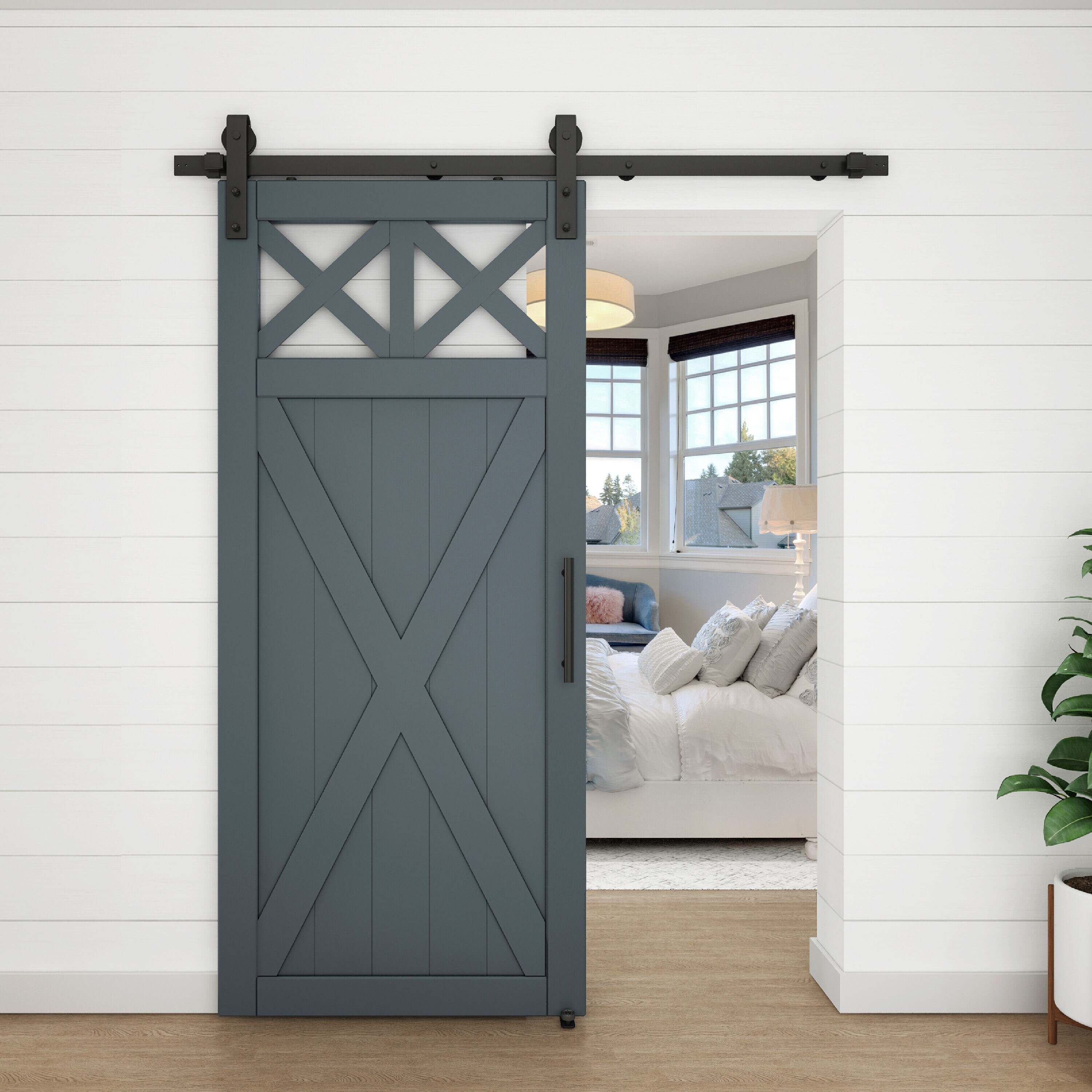 National Hardware N700-114 Barn-Door-Roller-Kits - View #8