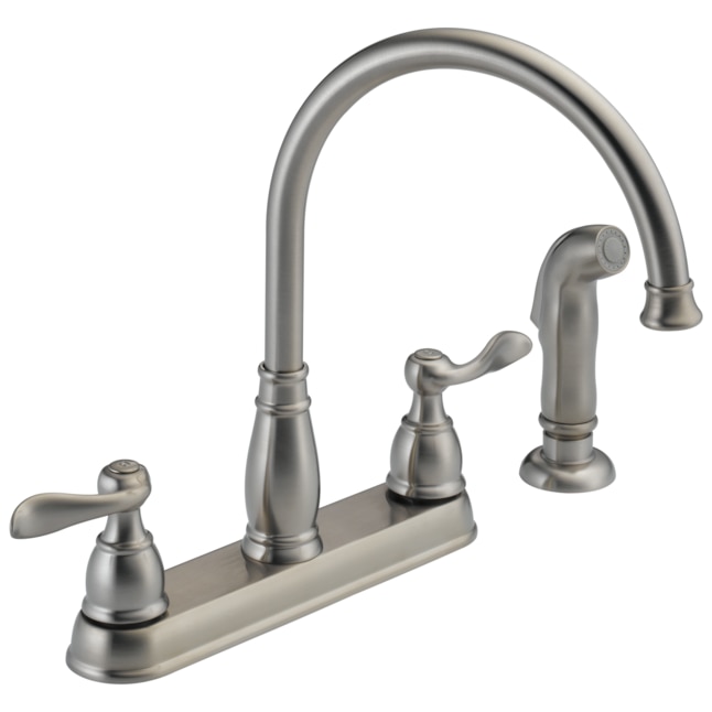 Delta Windemere Stainless Double Handle