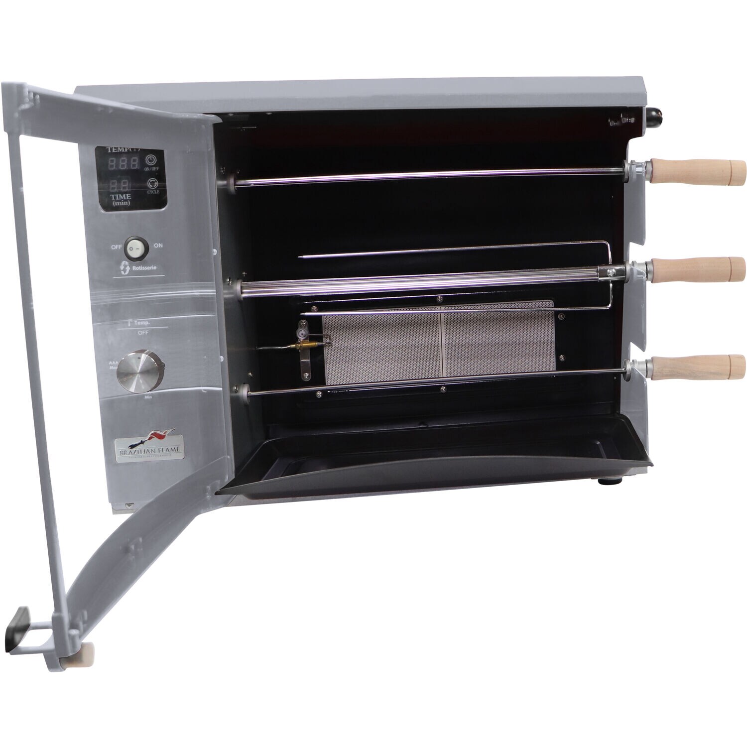 Brazilian Flame BG-03LXK-SILVER Tabletop-Grills - View #17