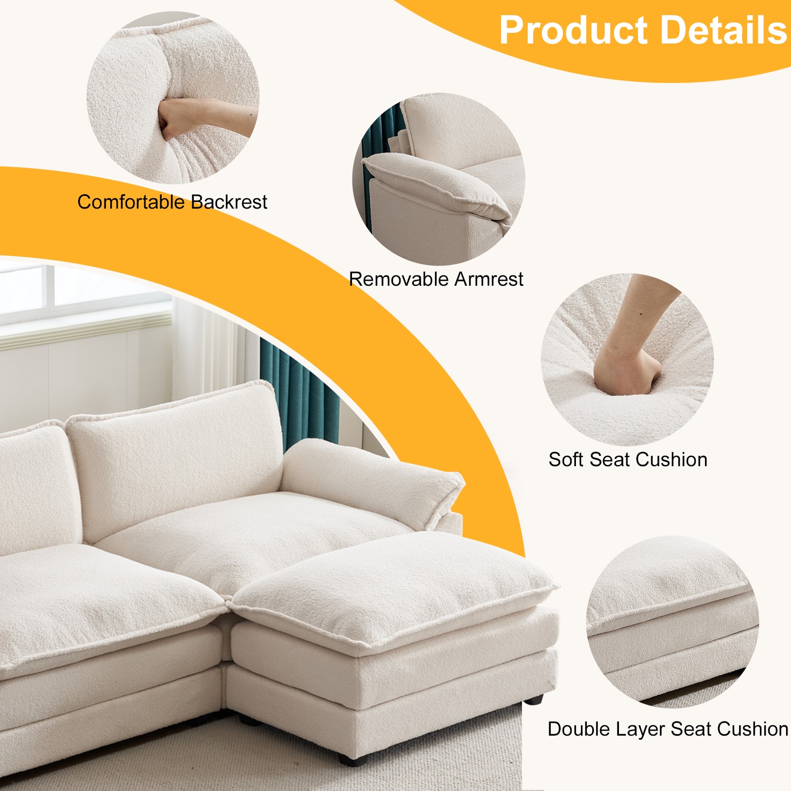 Outopee L1G52002566-68 Sofas-Loveseats - View #2