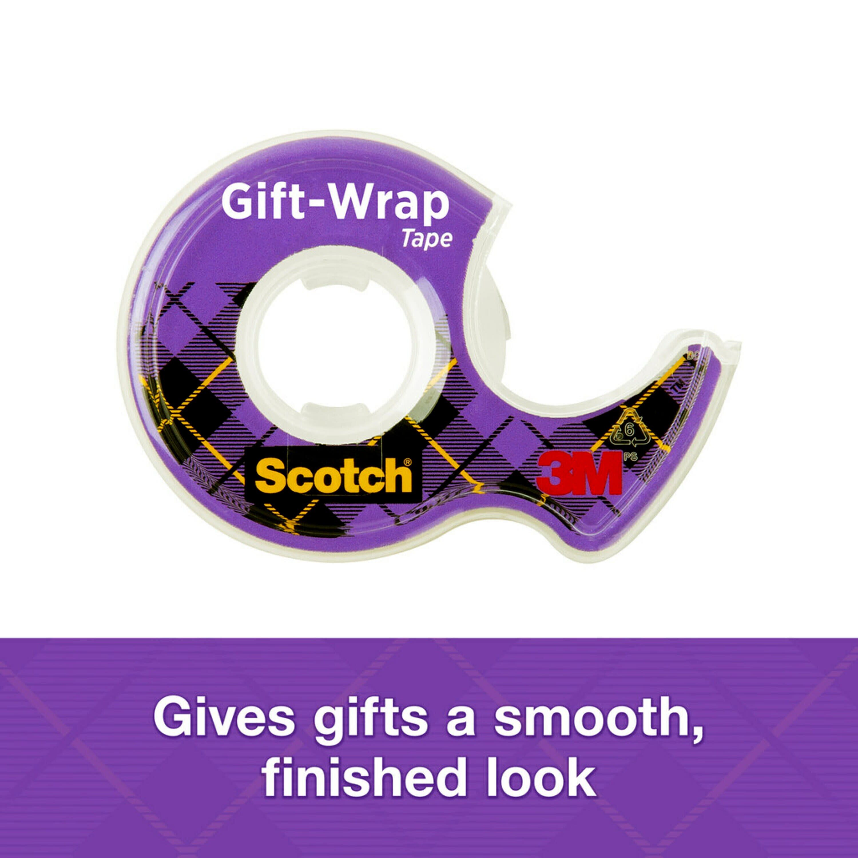  Scotch Gift Wrap Tape, 0.75 x 300 Inches, 6 Pieces