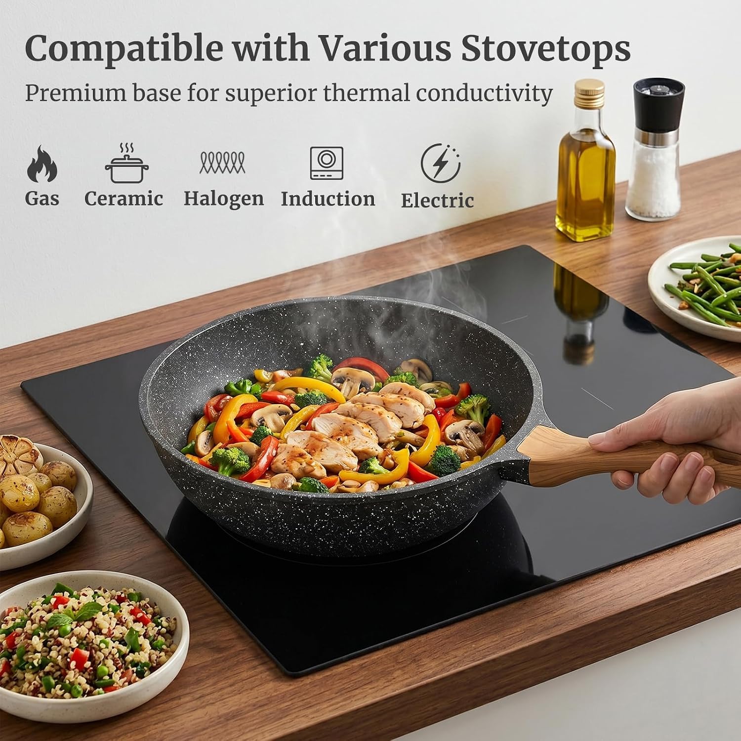 YASHE SD-DFPC-24 Cooking-Pans-Skillets - View #6
