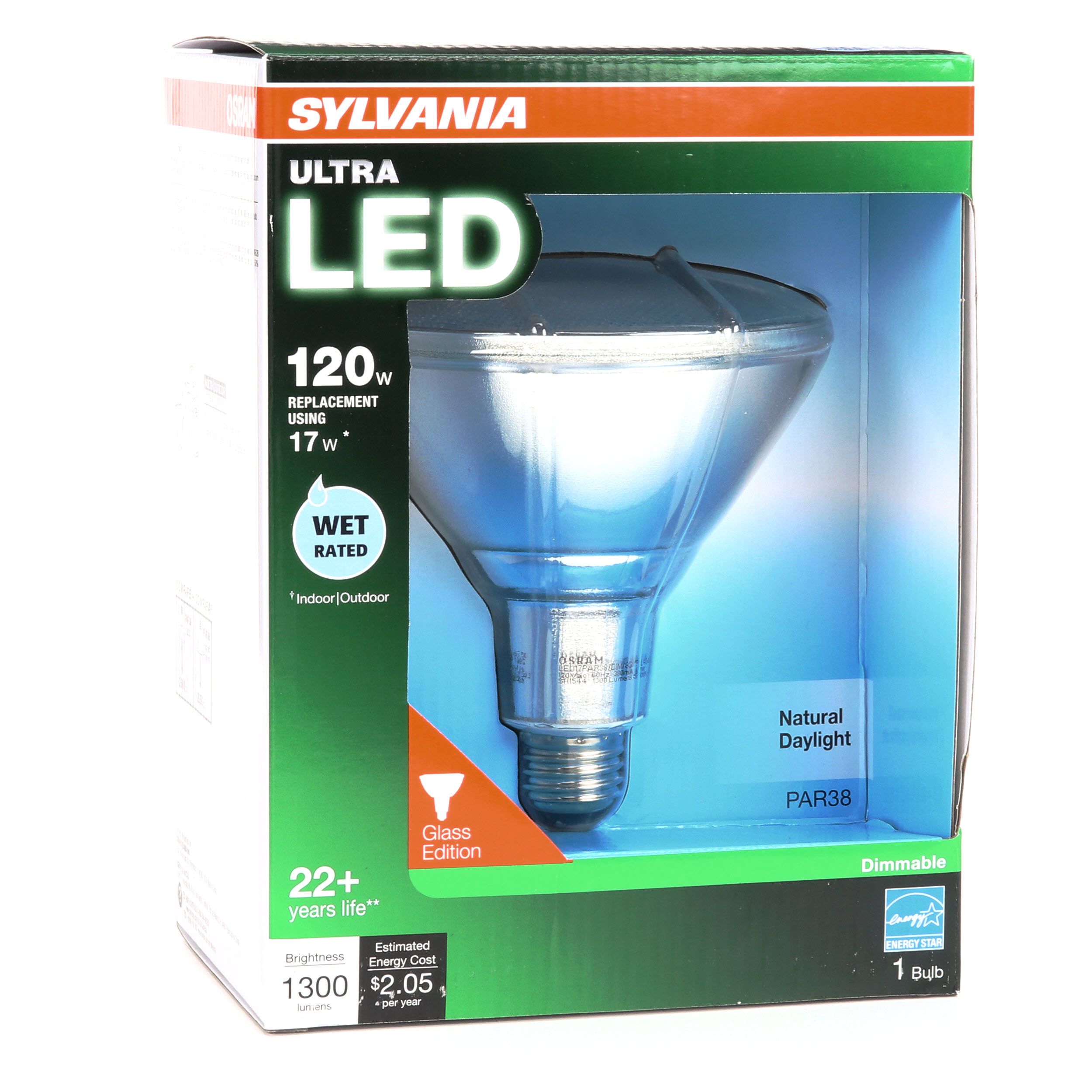 sylvania 120w flood light