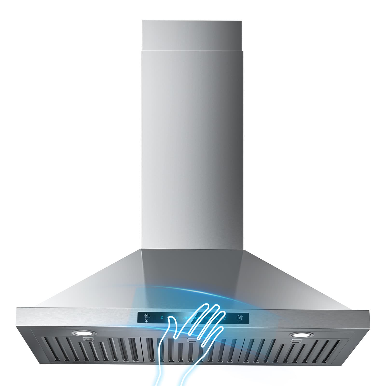 DIVAN DMP02-36-GC 36in 600CFM Convertible Wall Mount Stainless Range Hood