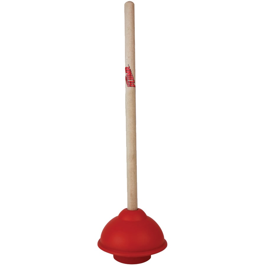 Liquid-Plumr Multiple Colors/Finishes Plunger with 3-in Handle at
