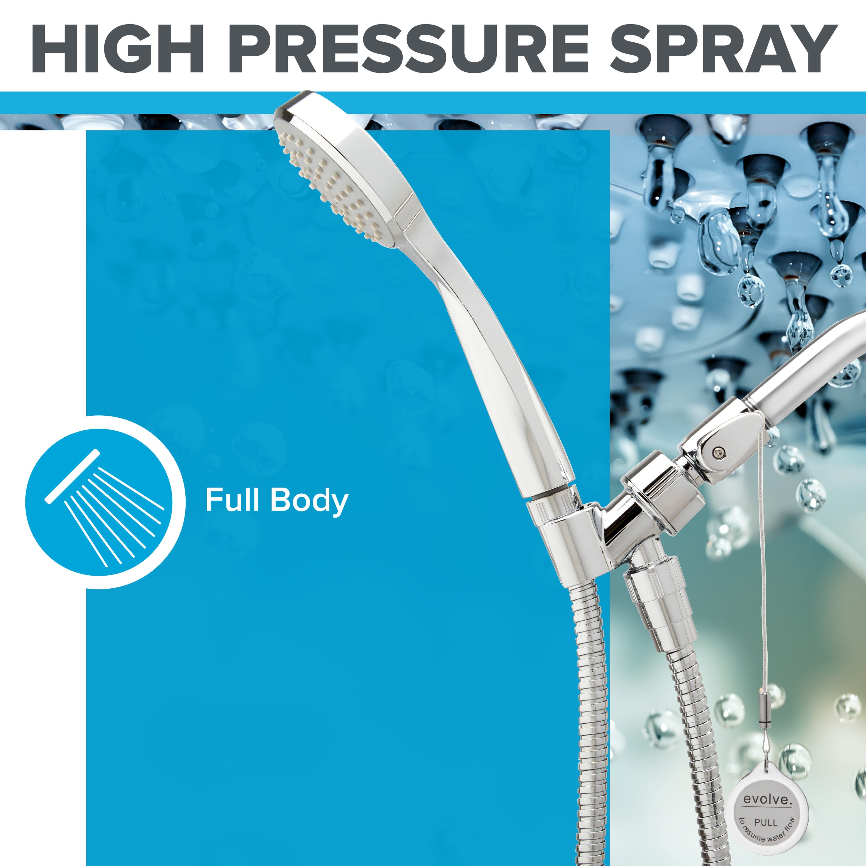 Evolve EV3031-CP150-SB-CS Fixed-Showerhead - View #6