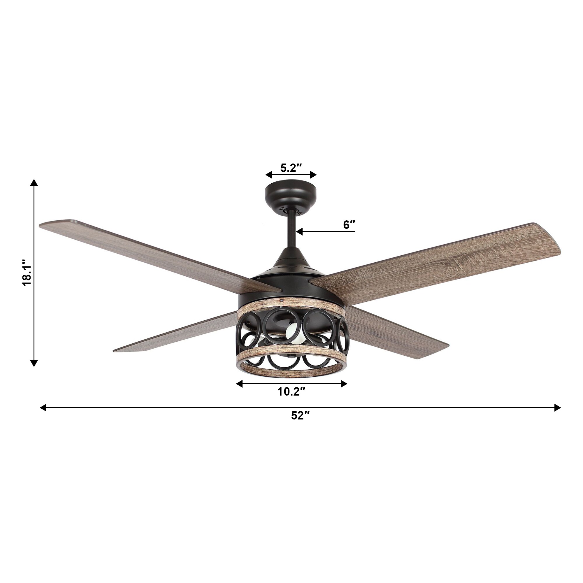 Parrot Uncle F6287110V Ceiling-Fans - View #5