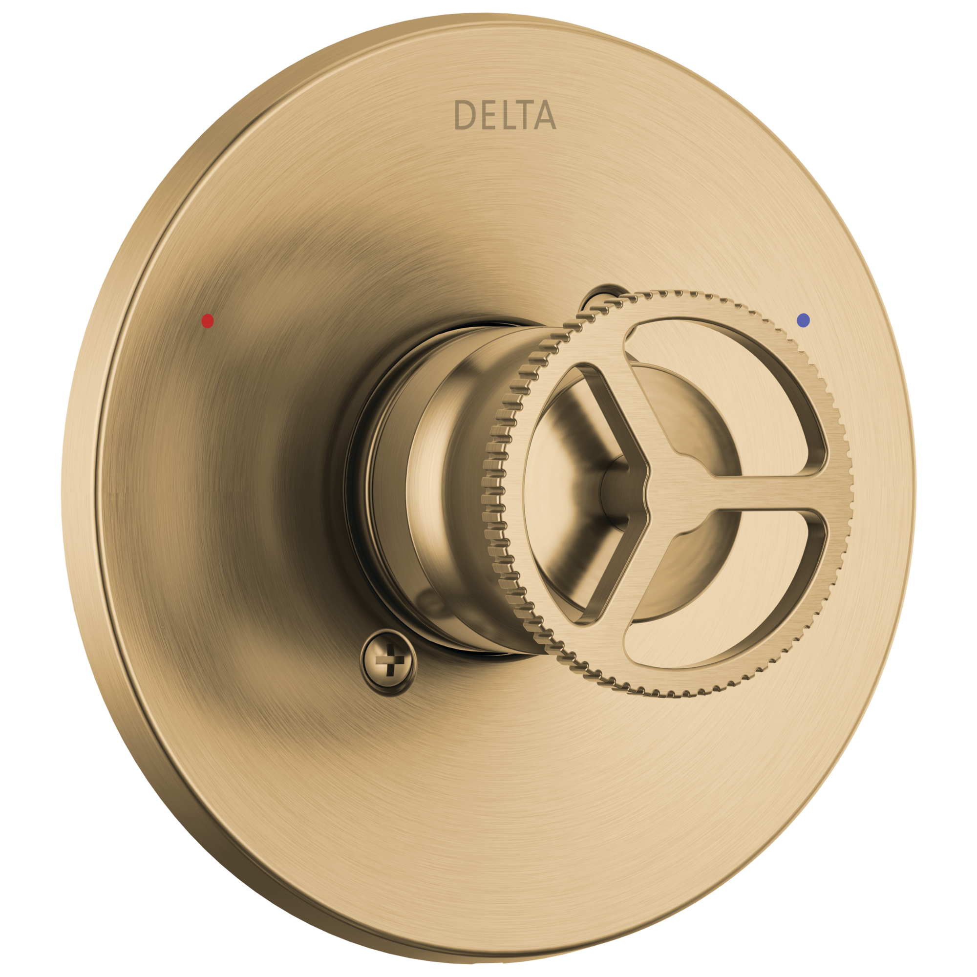 Delta T14058-CZ Trinsic Champagne Bronze 6.5-Inches Universal Bathtub/Shower Diverter 0.5-Inches -ID