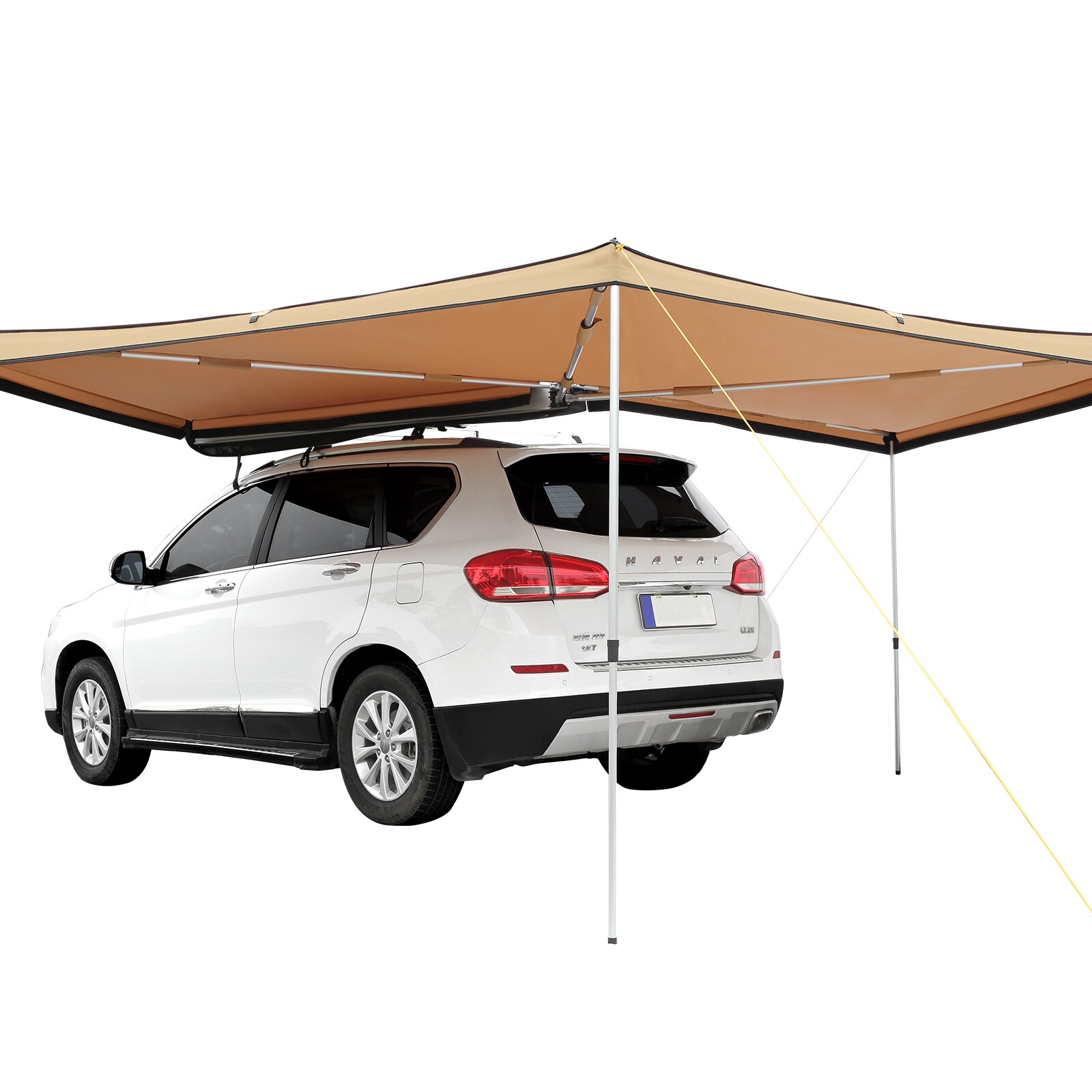 VEVOR QCCPSSS20X7528OC7V0 Vehicle Awning Polyester Tent