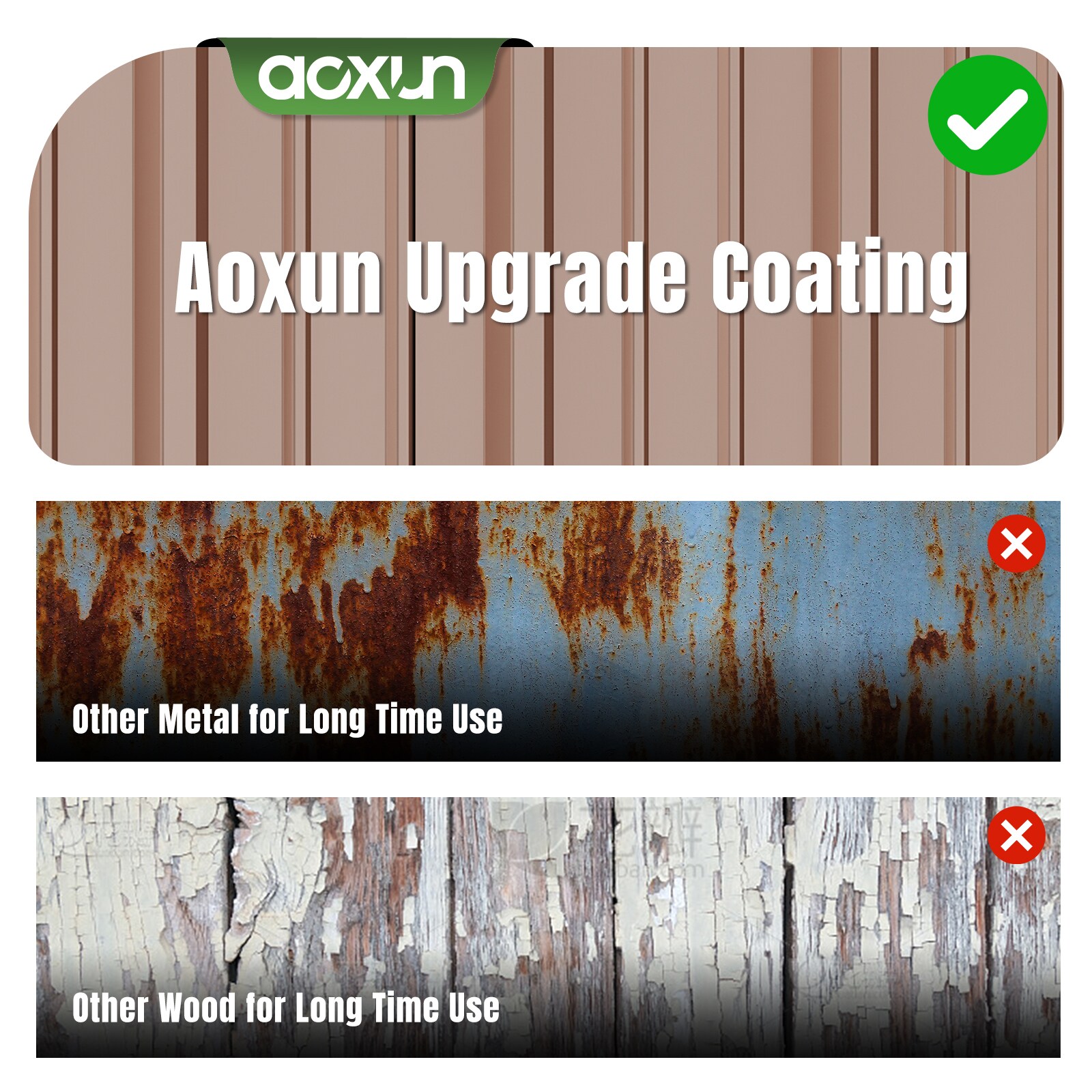 AOXUN AX-42632R Metal-Storage-Buildings-Sheds - View #7