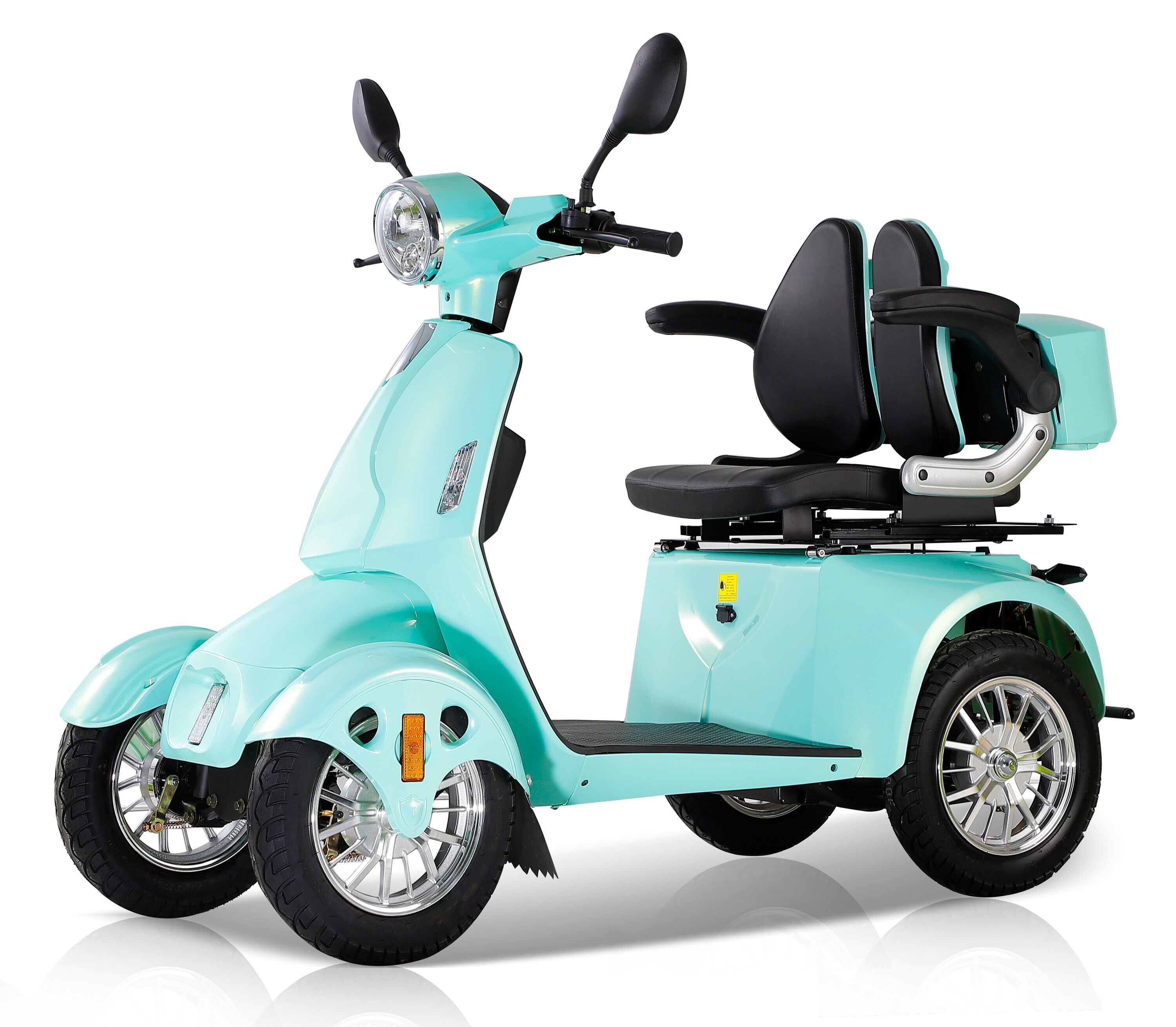 Flynama L-103352 Fastest Mobility Scooter with Four Wheels- Green