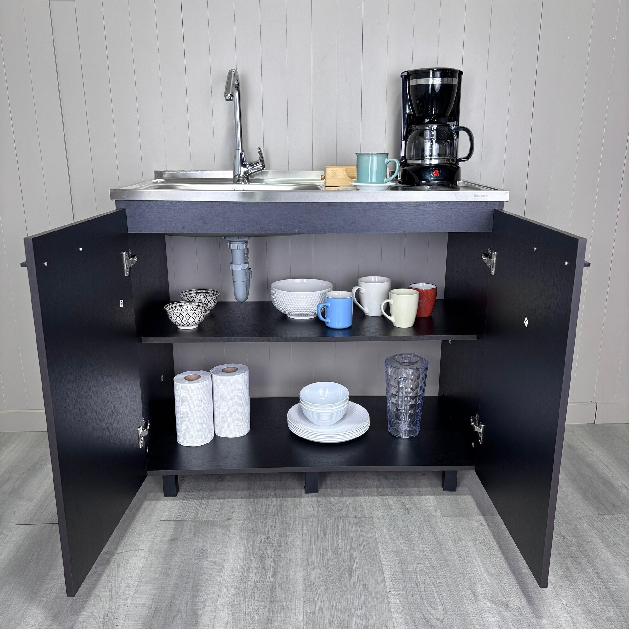 HyperDrop Cart X-6B5U12CPG4LQ Kitchen-Sinks - View #5