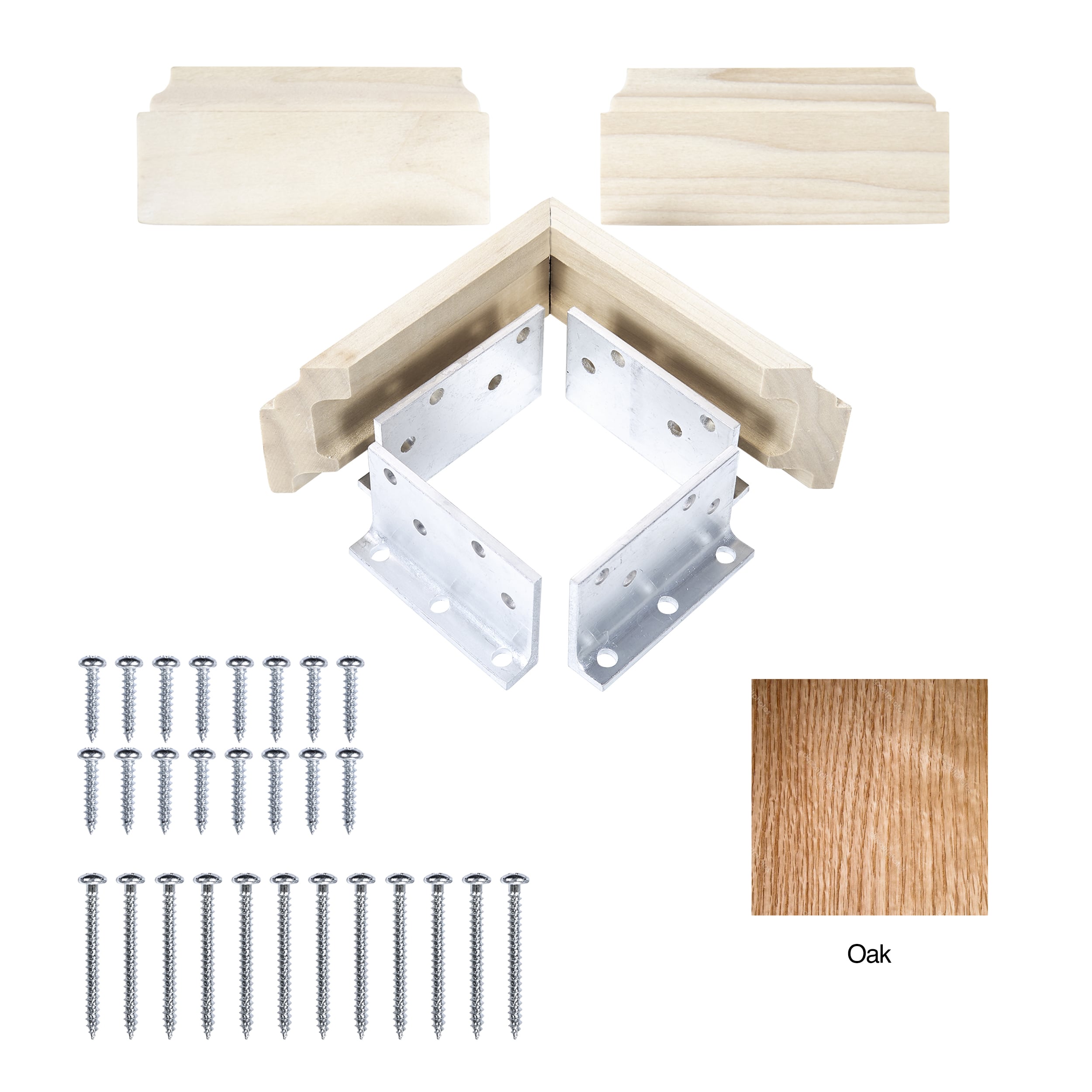RELIABILT WG3010OAK Interior-Stairpart-Newel-Posts - View #8