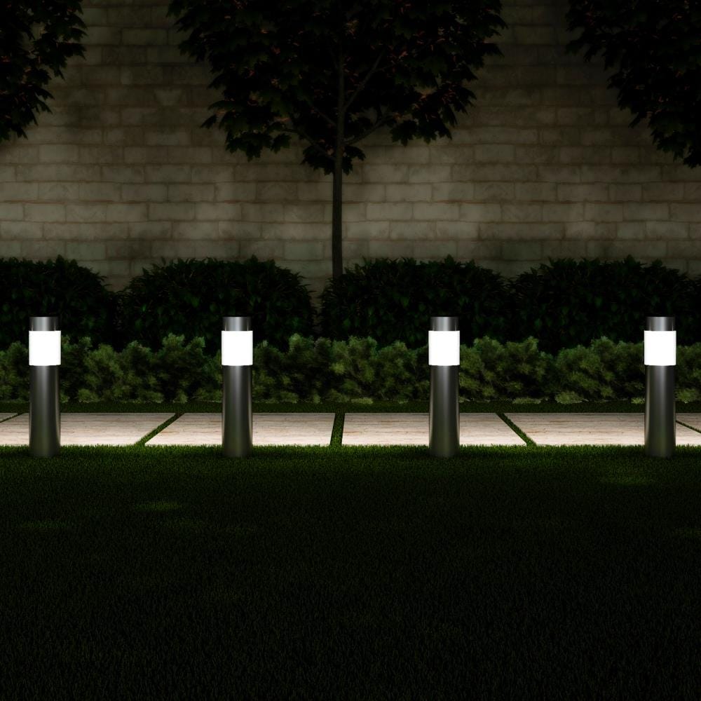 Energía Solar batería LED lámpara ahorro de energía de luz de pared Pathway automático Sensor farol para exteriores Patio Valla Césped Jardín Paisaje