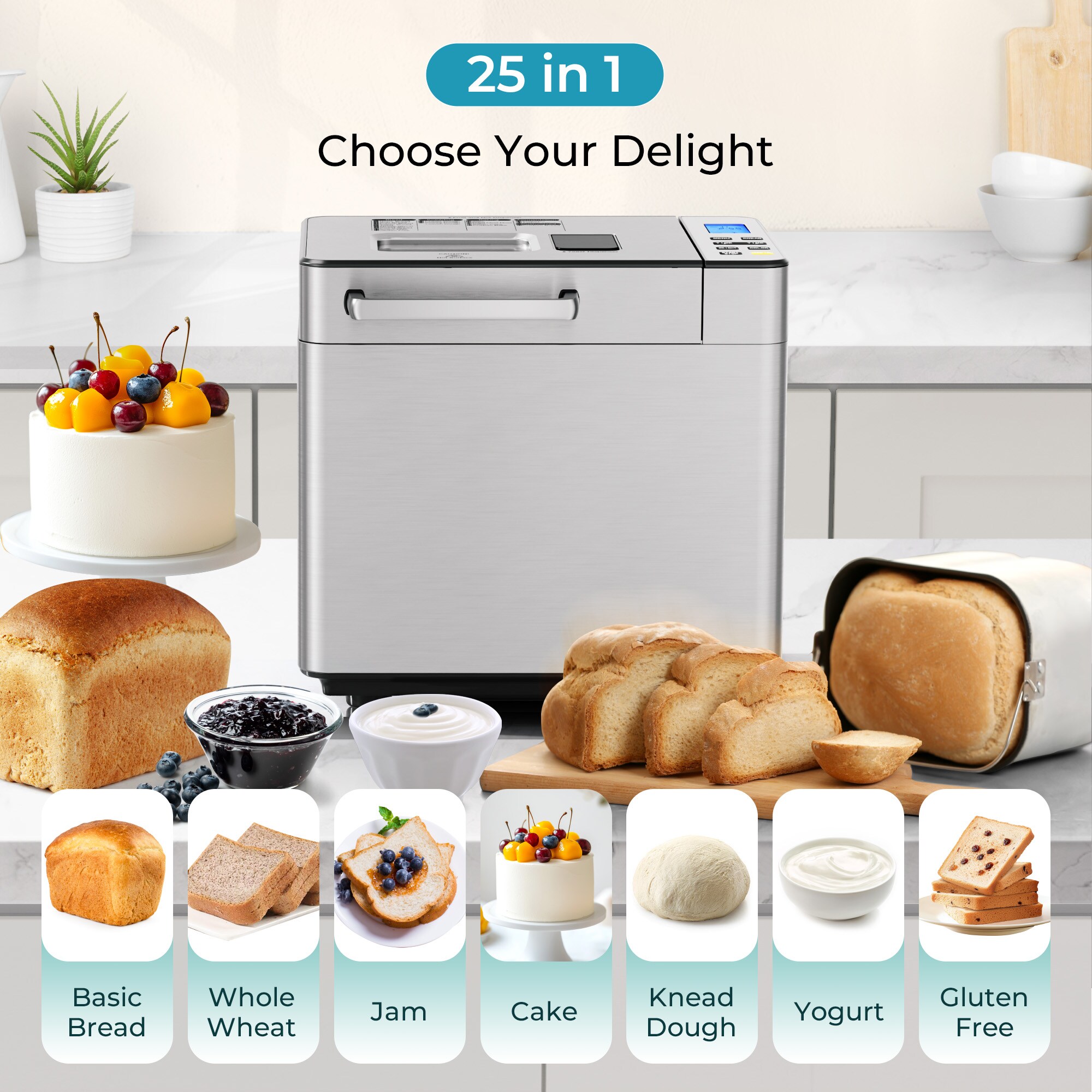 SIMZLIFE BM001-2SI-S-LS-SC Bread-Makers - View #5