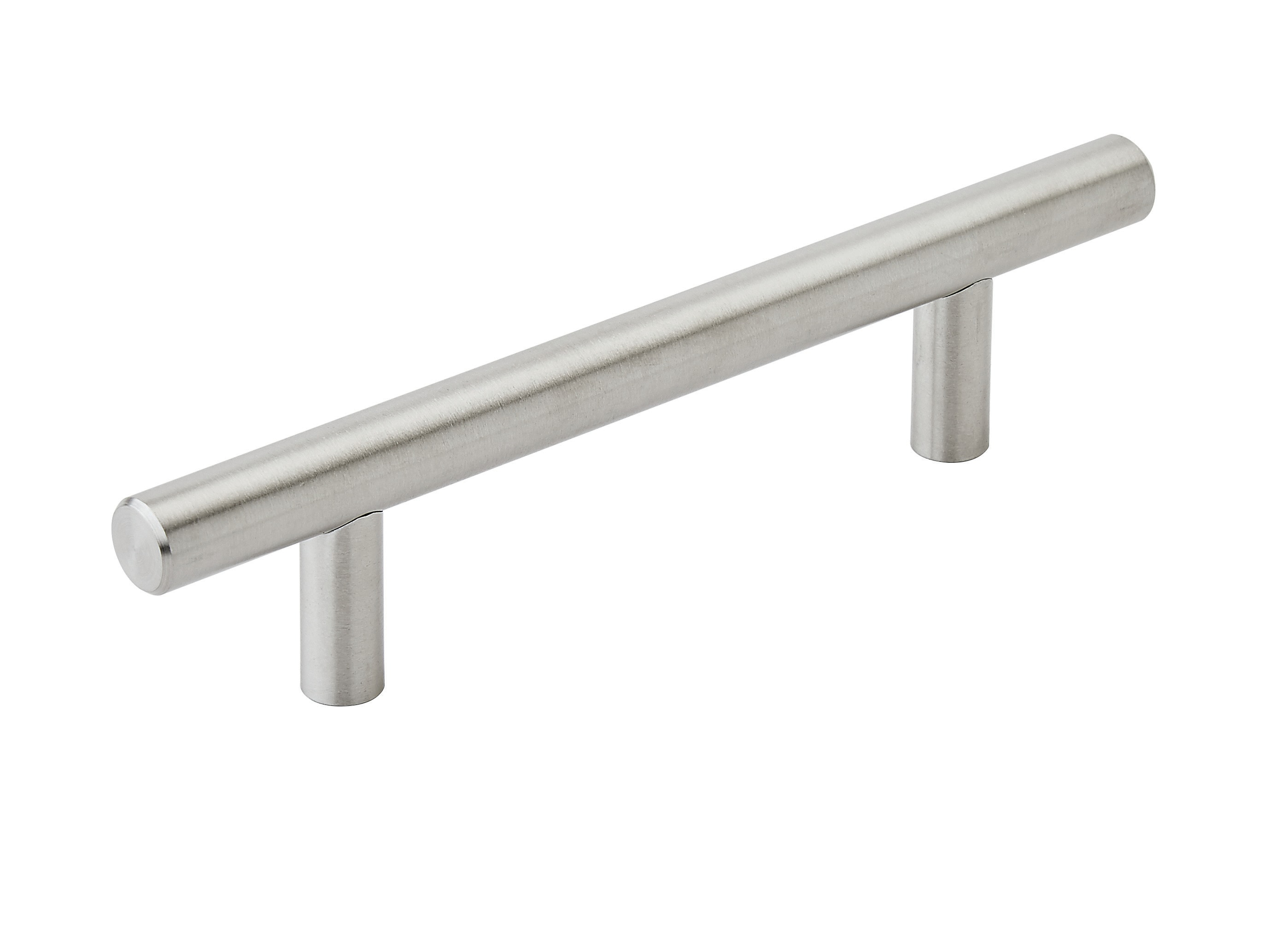 Amerock Bar Pulls 3-3/4-in Center to Center Stainless Steel Cylindrical ...