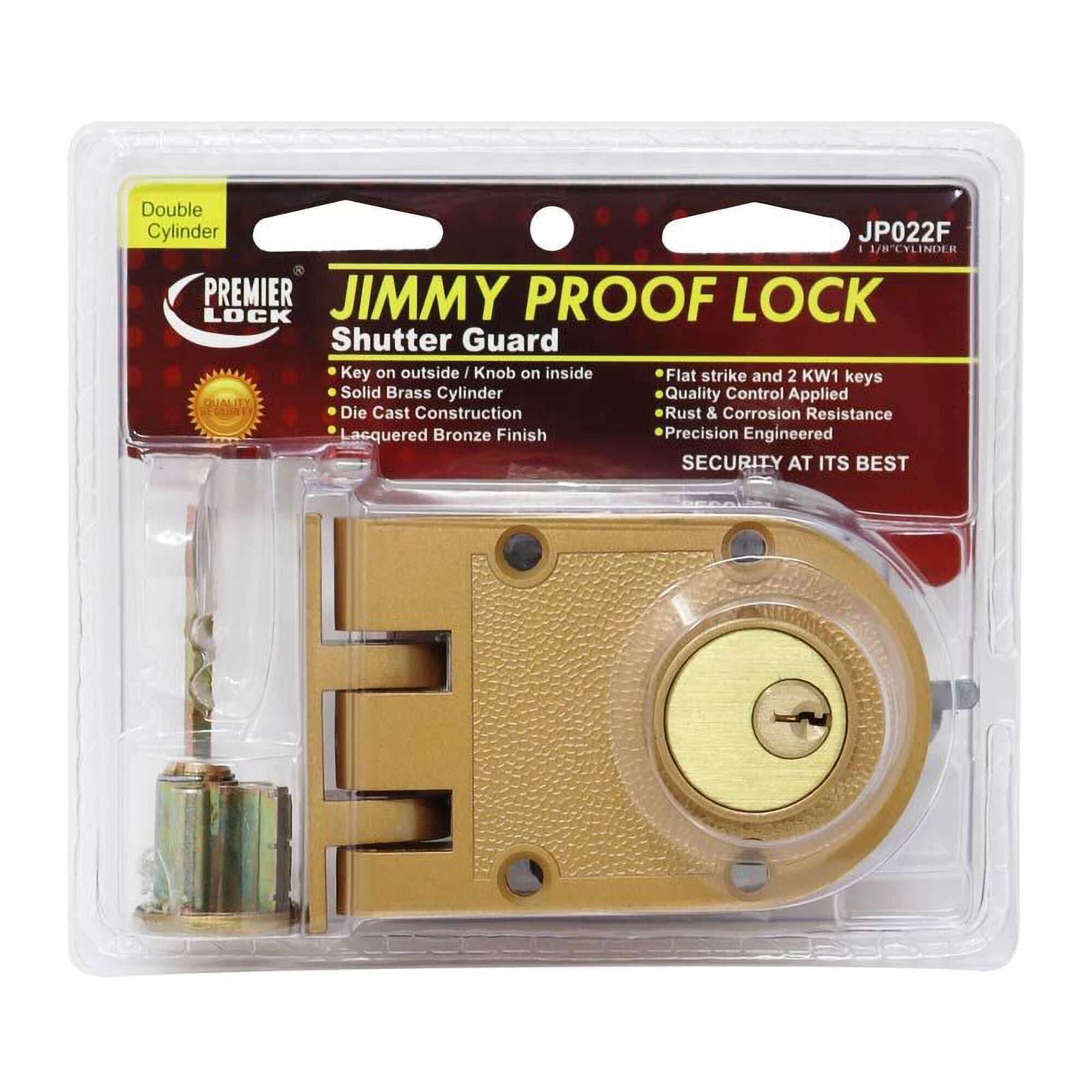 Bronze Double Cylinder Universal Handing Deadbolt Lock