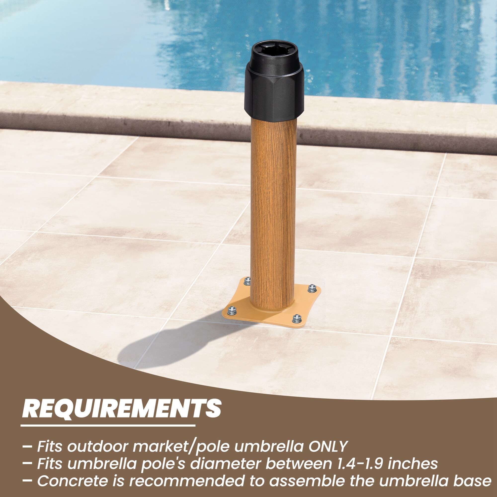 Crestlive Products CL-UB032TEK-1 Umbrella-Bases - View #7