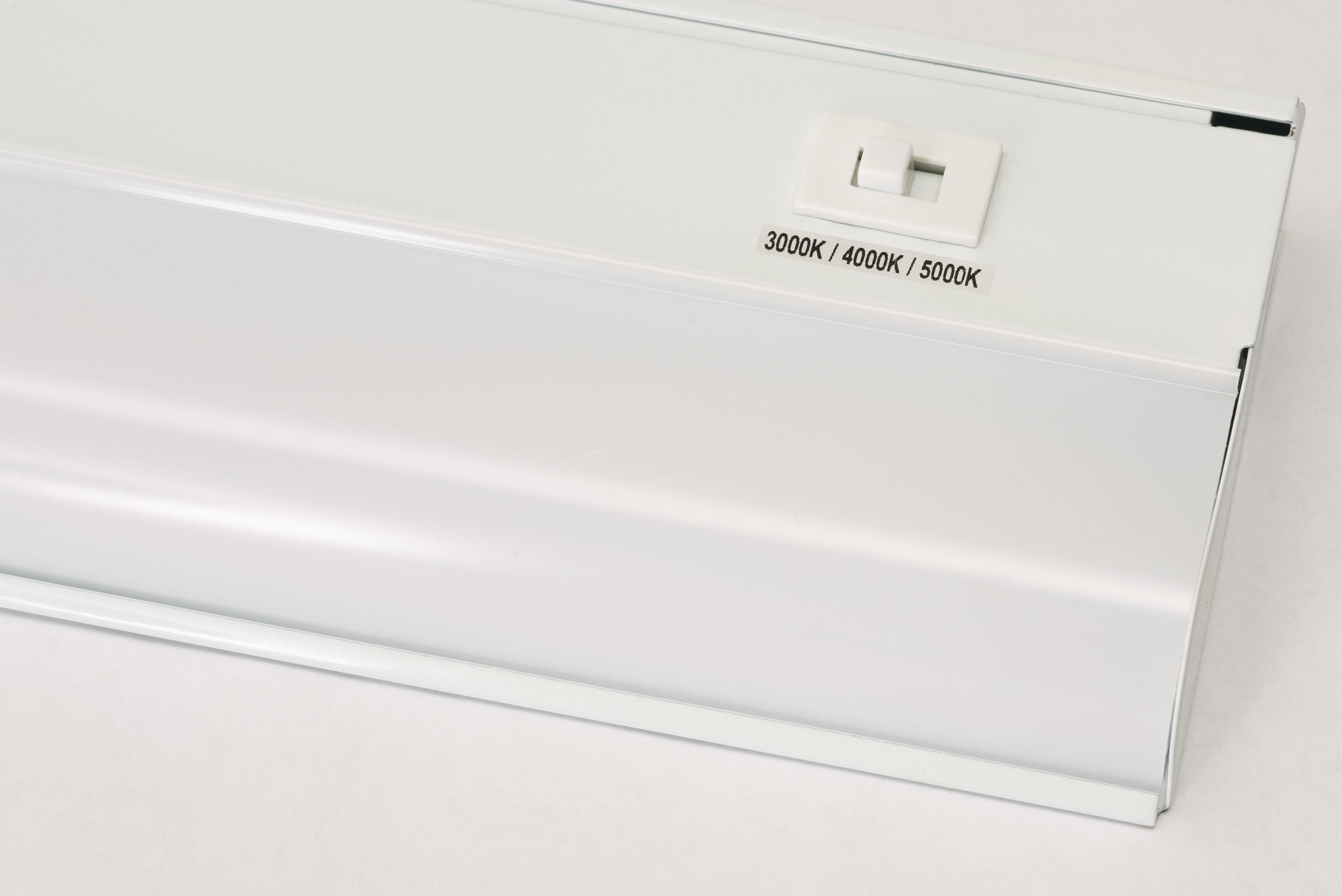 White 12'' Steel LED Under Cabinet Light Bar