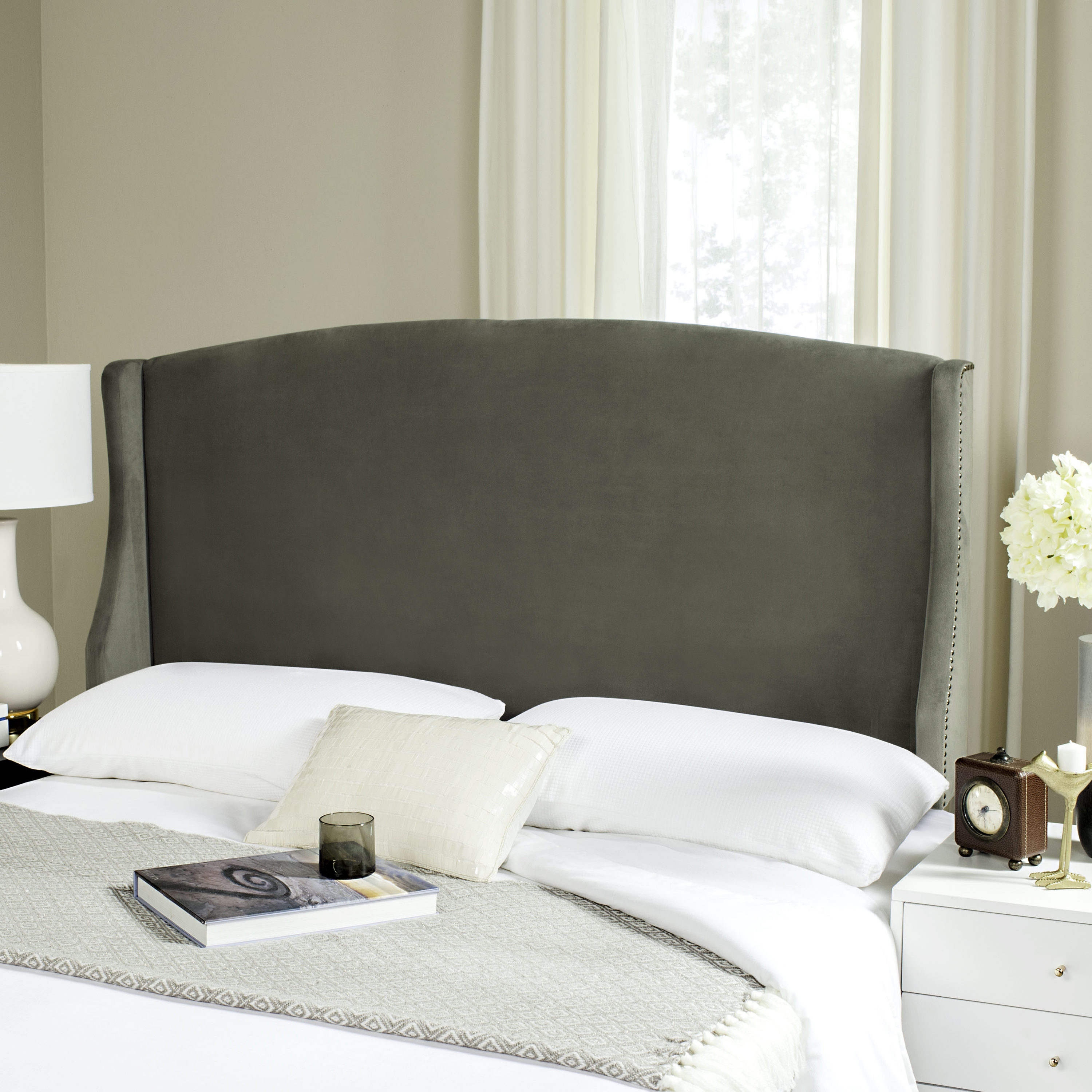Safavieh MCR4003G-F Upholstered-Headboards - View #2