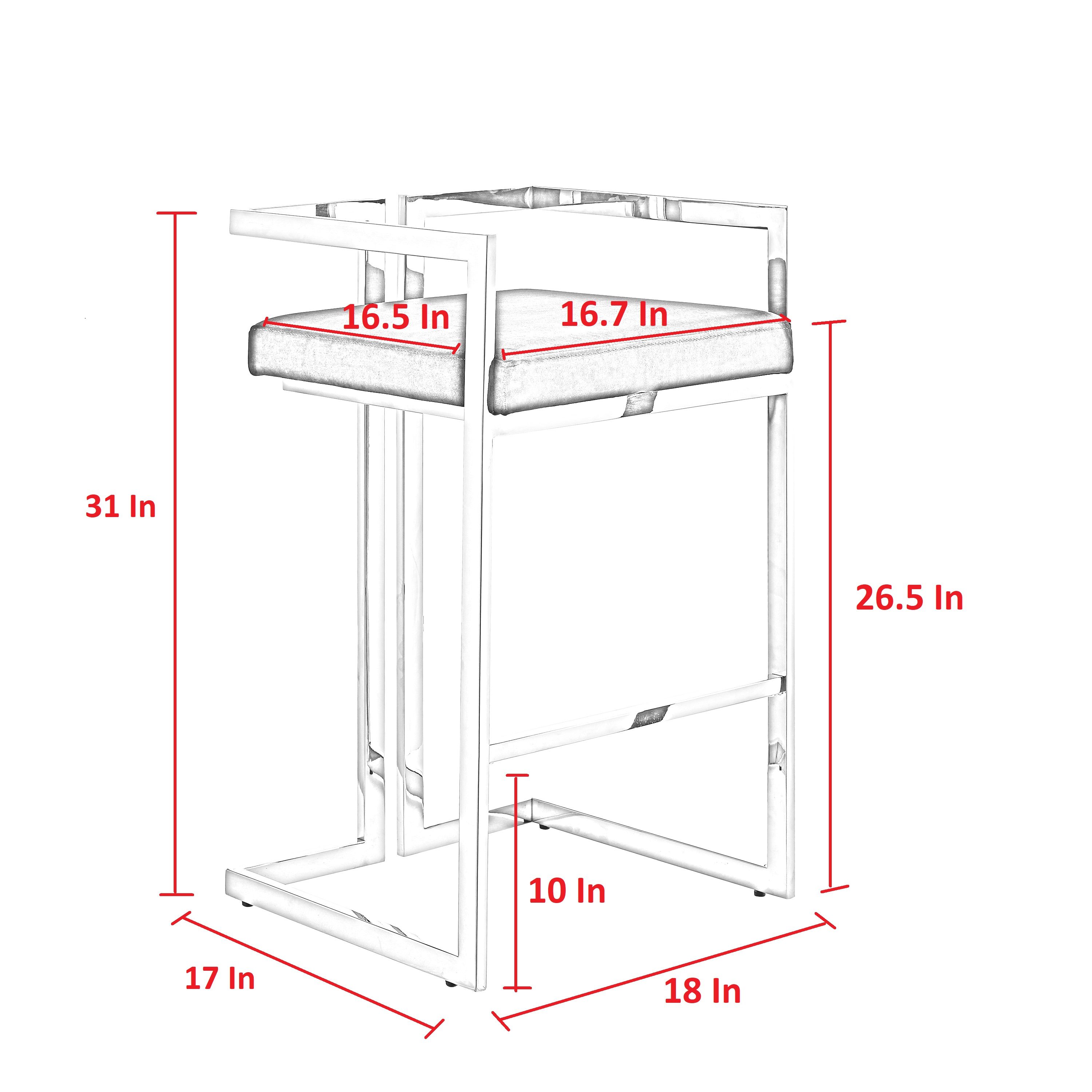 Inspired Home BL311-02GR2-LS stools - View #7