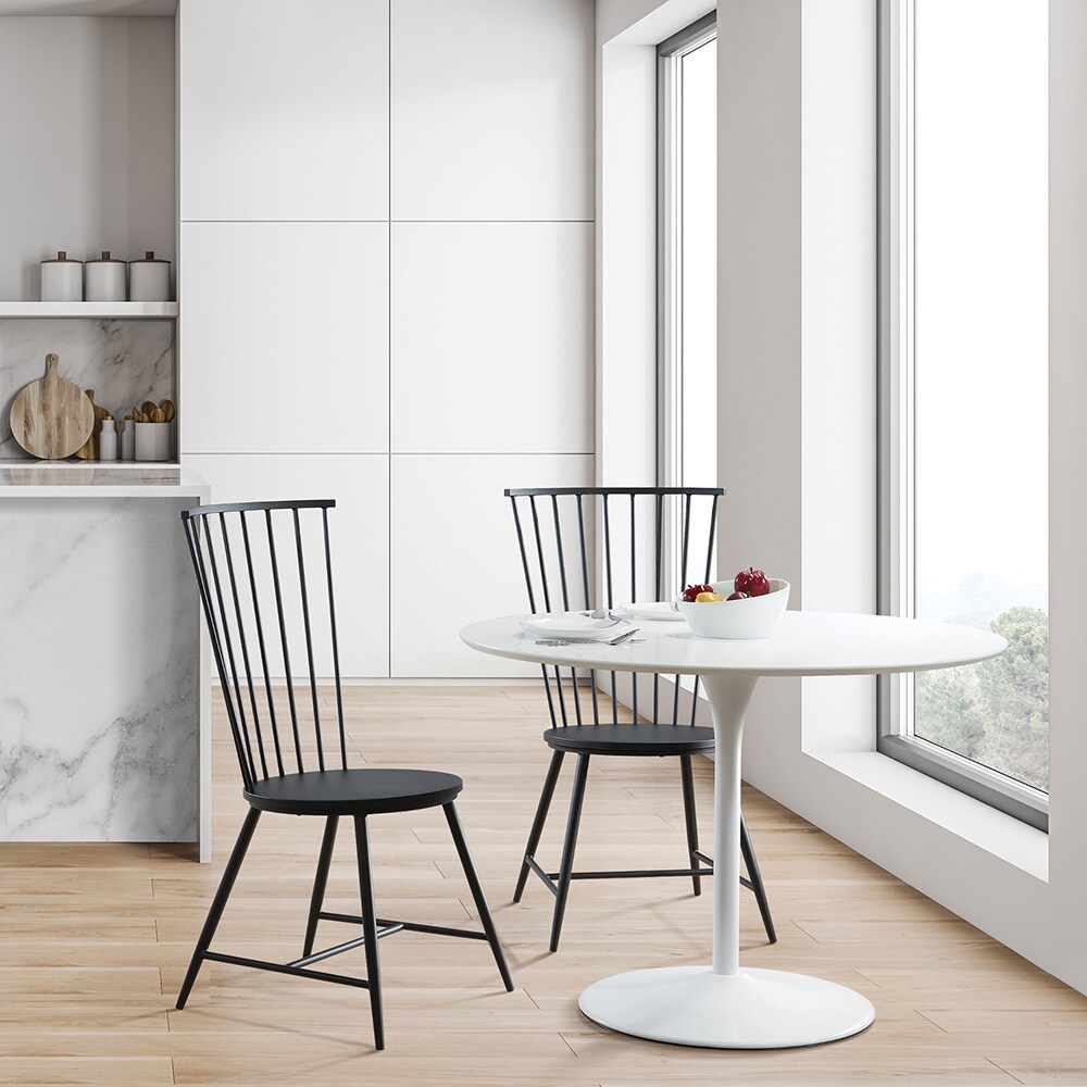 OSP Home Furnishings FLWT433-WHT Dining-Tables - View #5
