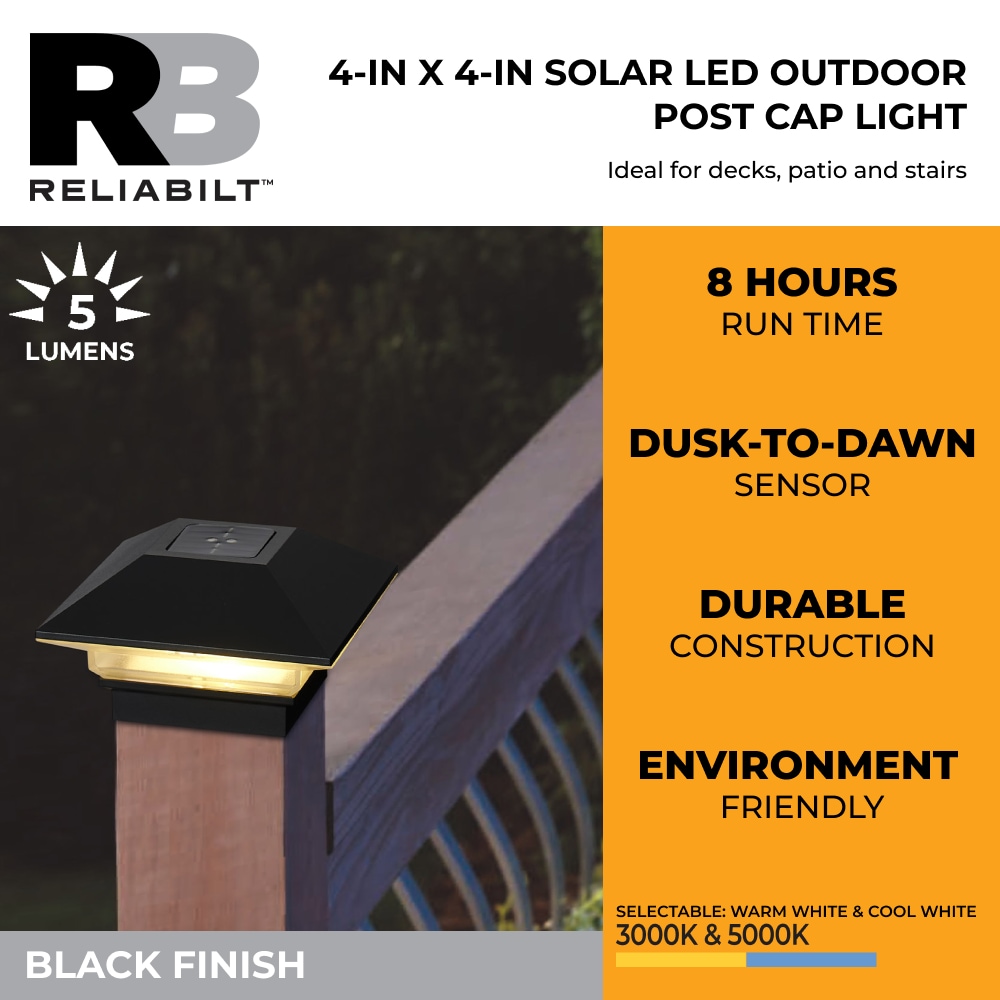RELIABILT QPP70-K5CS-BK-B1 Deck-Lights - View #2