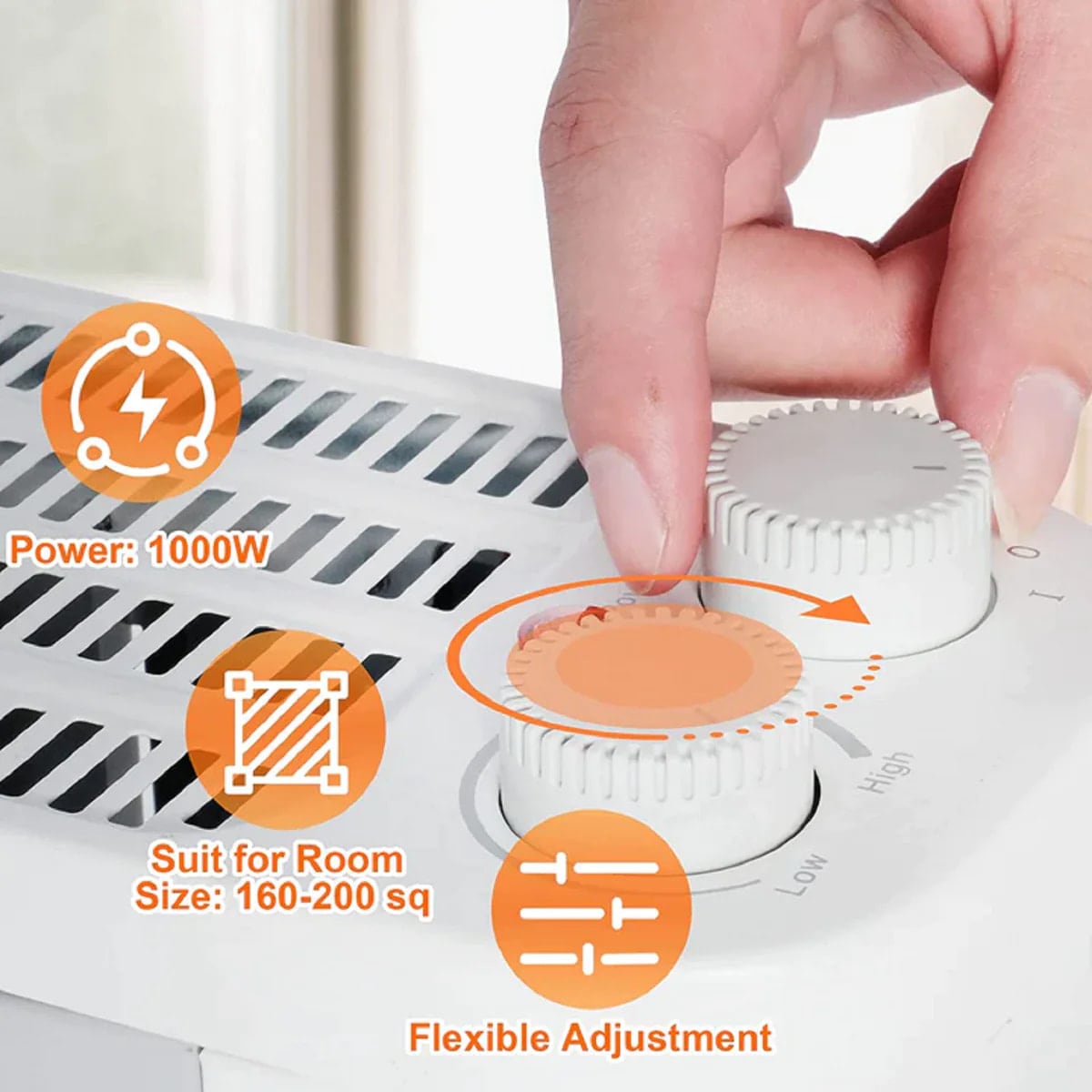 EdenDirect NCBK0408027 Portable-Electric-Heat - View #3