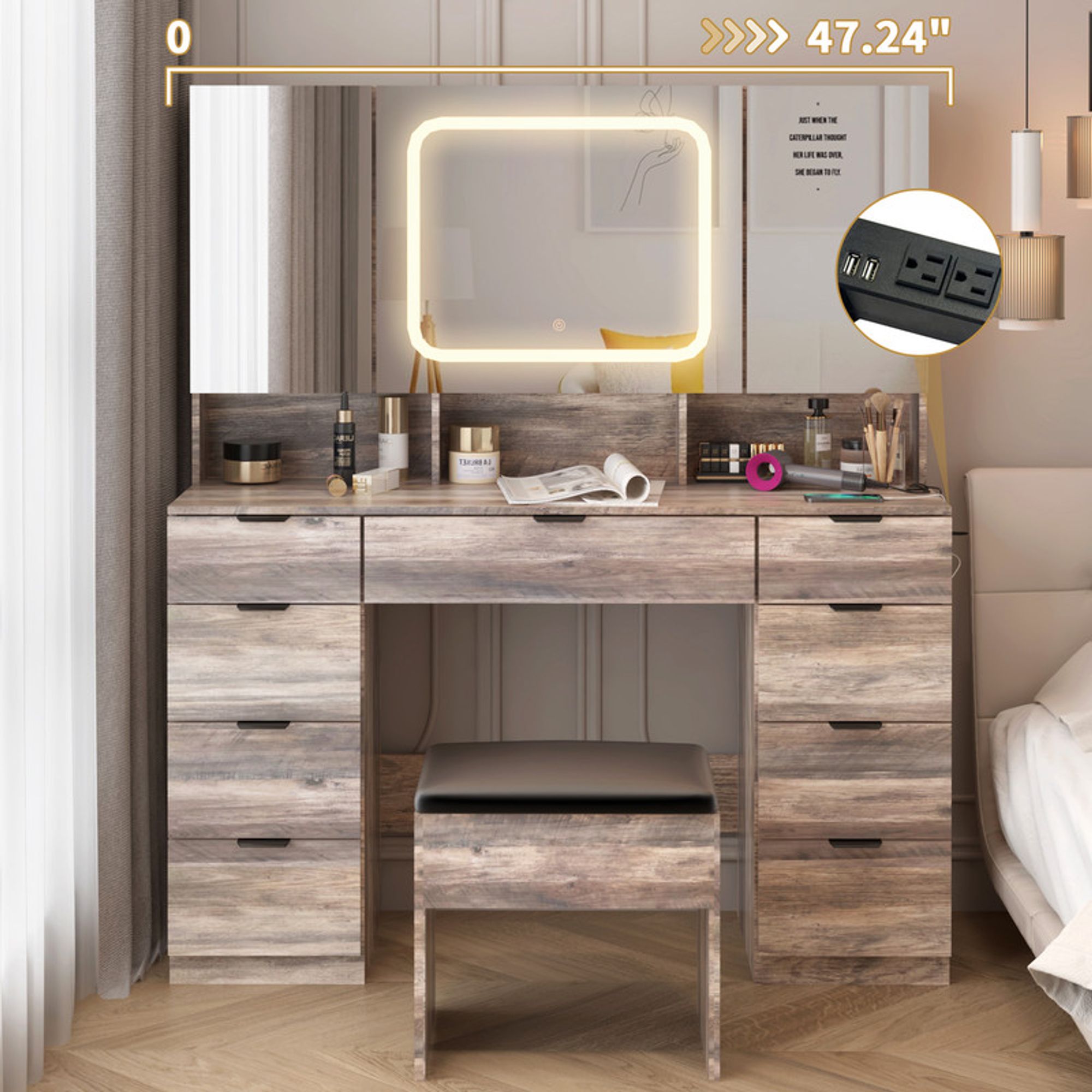 Winado G52005616 Bedroom-Vanities - View #6