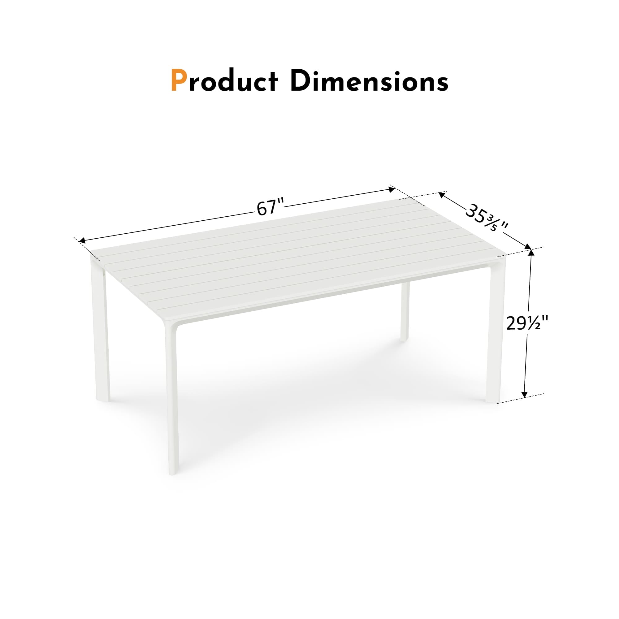 Modern Shade IG20801-DT17-KDW Patio-Tables - View #3