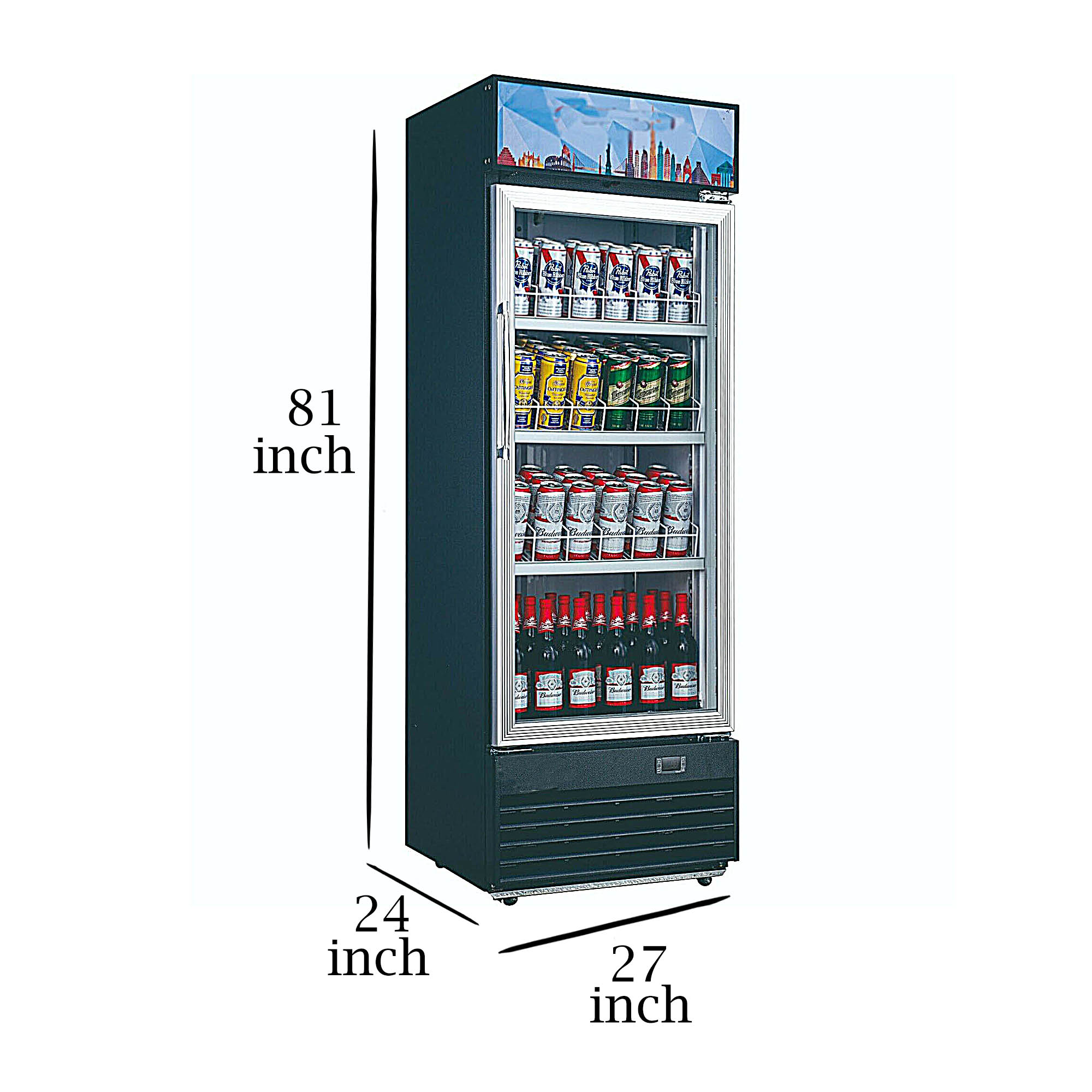 Cooler Depot 3XXDSM-15R Commercial-Refrigerators - View #4