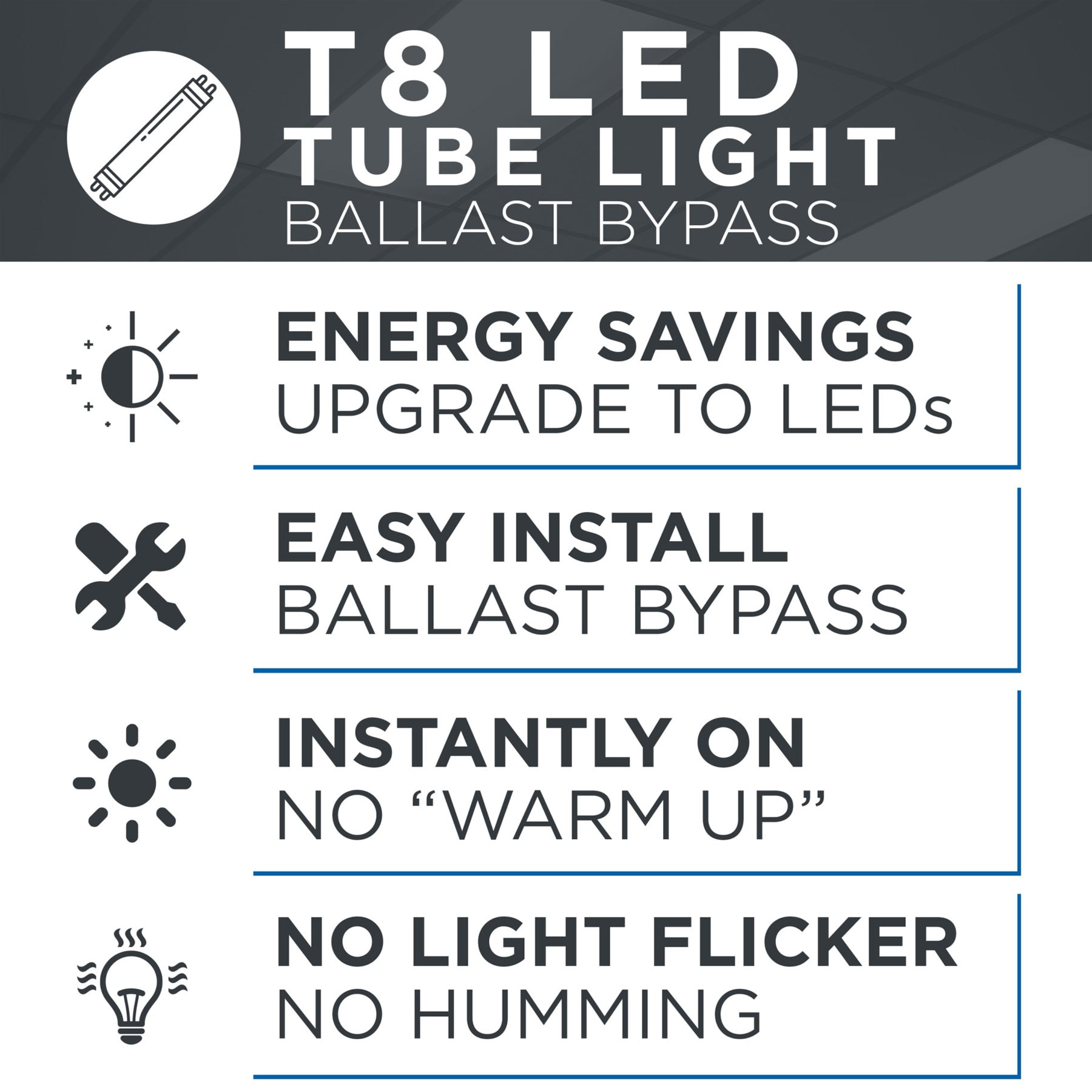 VIRIBRIGHT 518896-25 Led-Tube-Light-Bulbs - View #5