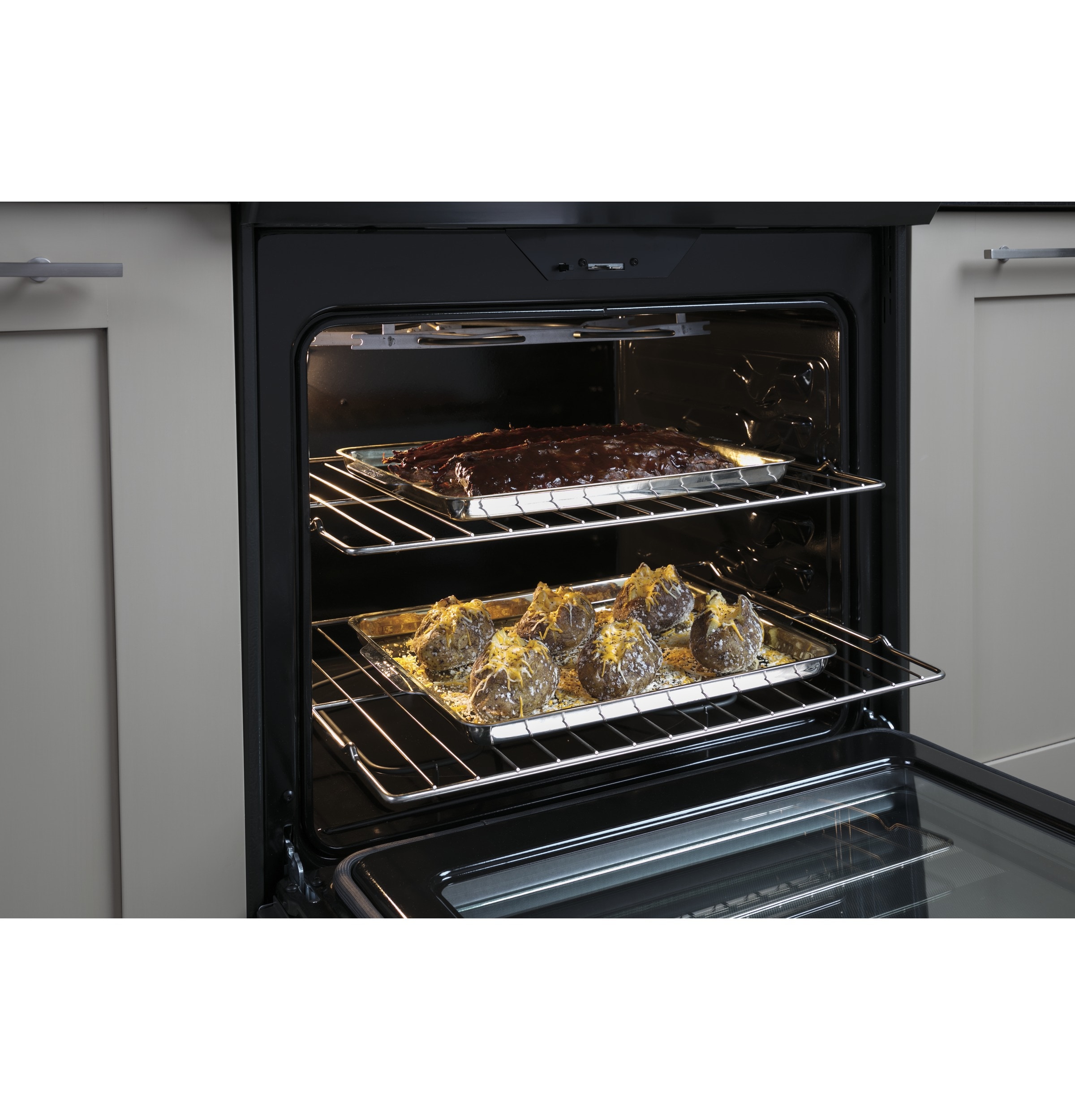 GE JS645SLSS Freestanding-Electric-Ranges - View #8