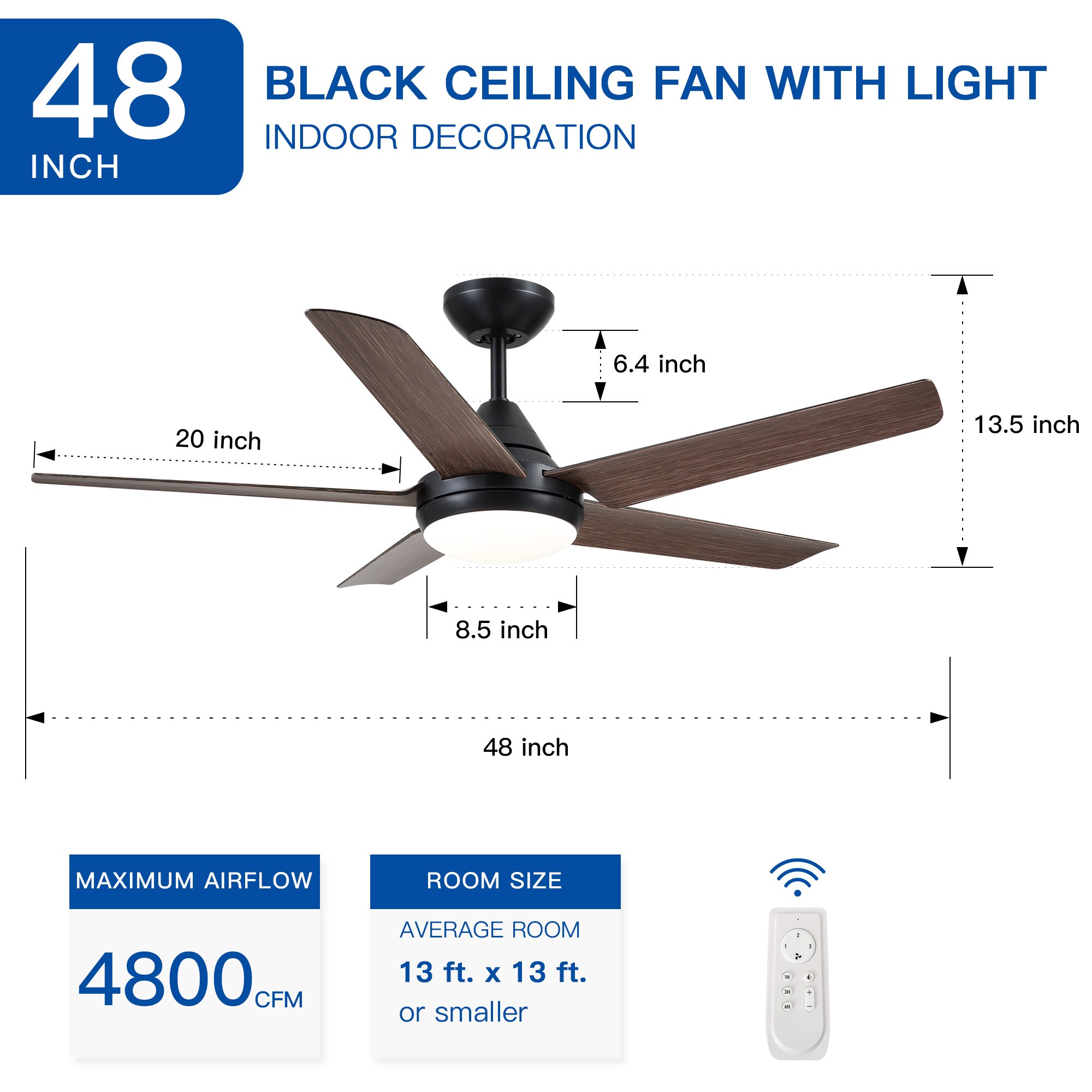 BABOOM BOM-P171191-OR Ceiling-Fans - View #3
