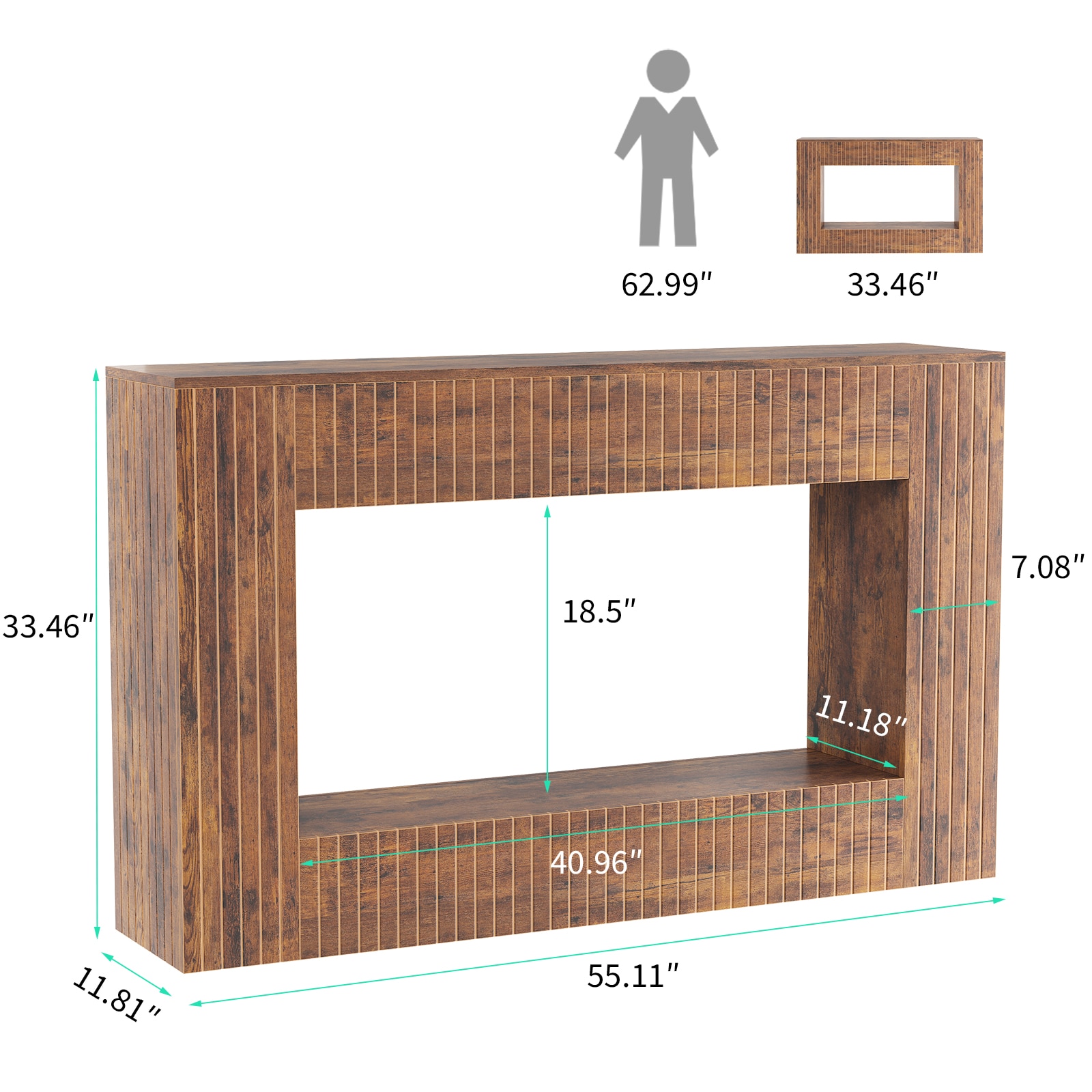 Garvee 09GXFCHBNL-HXYY-1662 Console-Sofa-Tables - View #2