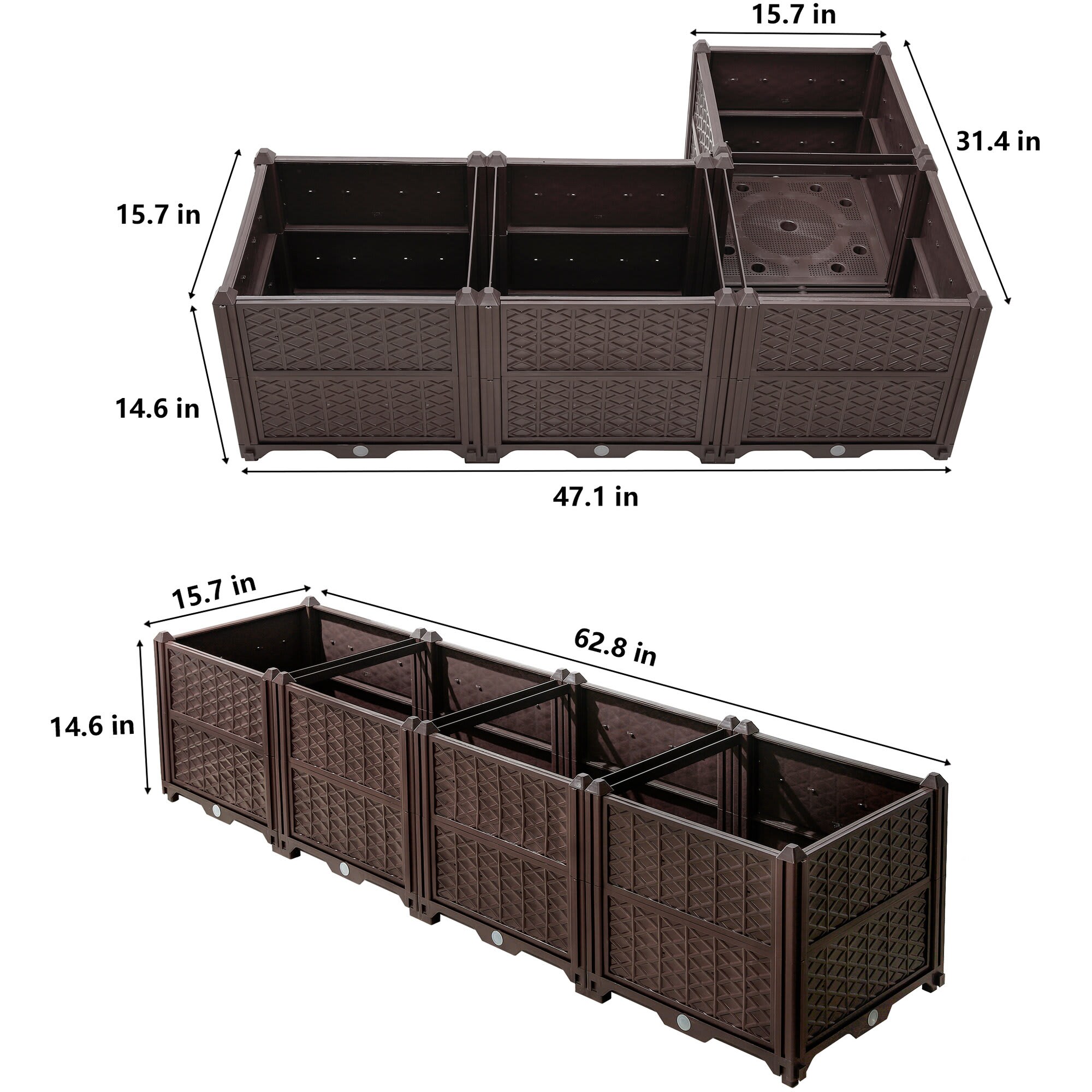 Etokfoks LET0219P45 Planter-Window-Box - View #4